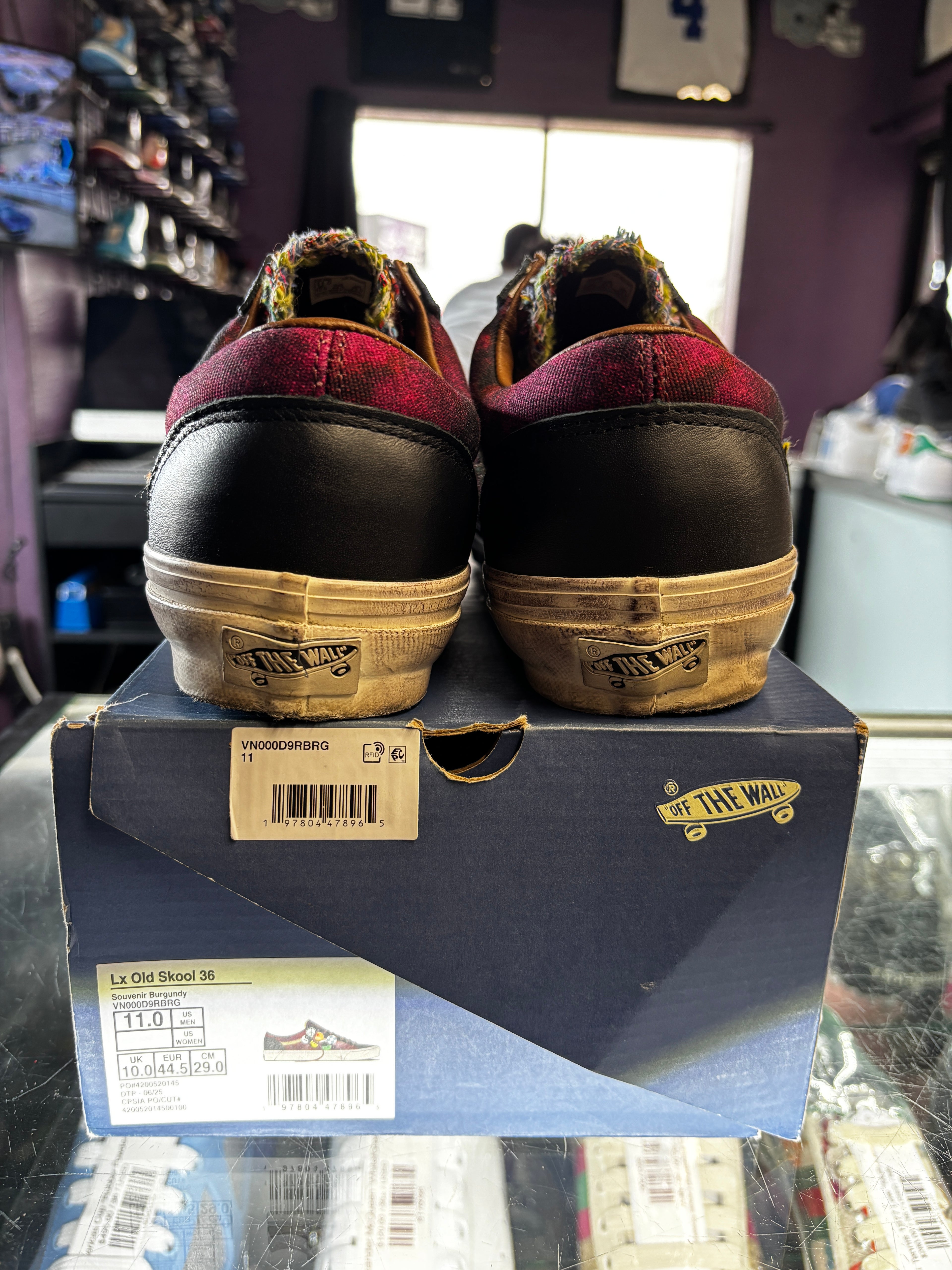 2025 Vans Old Skool 36 LX "Souvenir Burgundy"