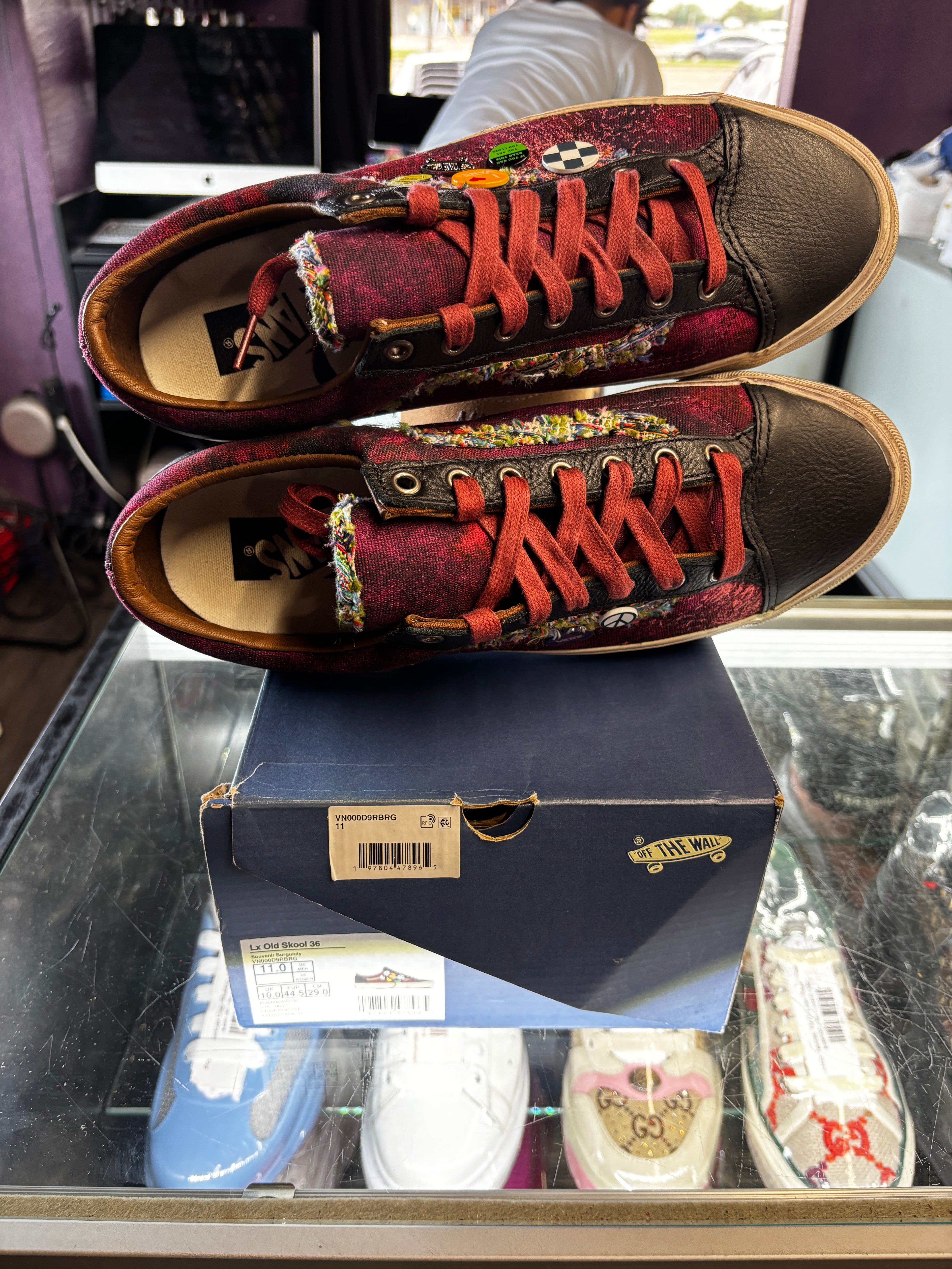 2025 Vans Old Skool 36 LX "Souvenir Burgundy"
