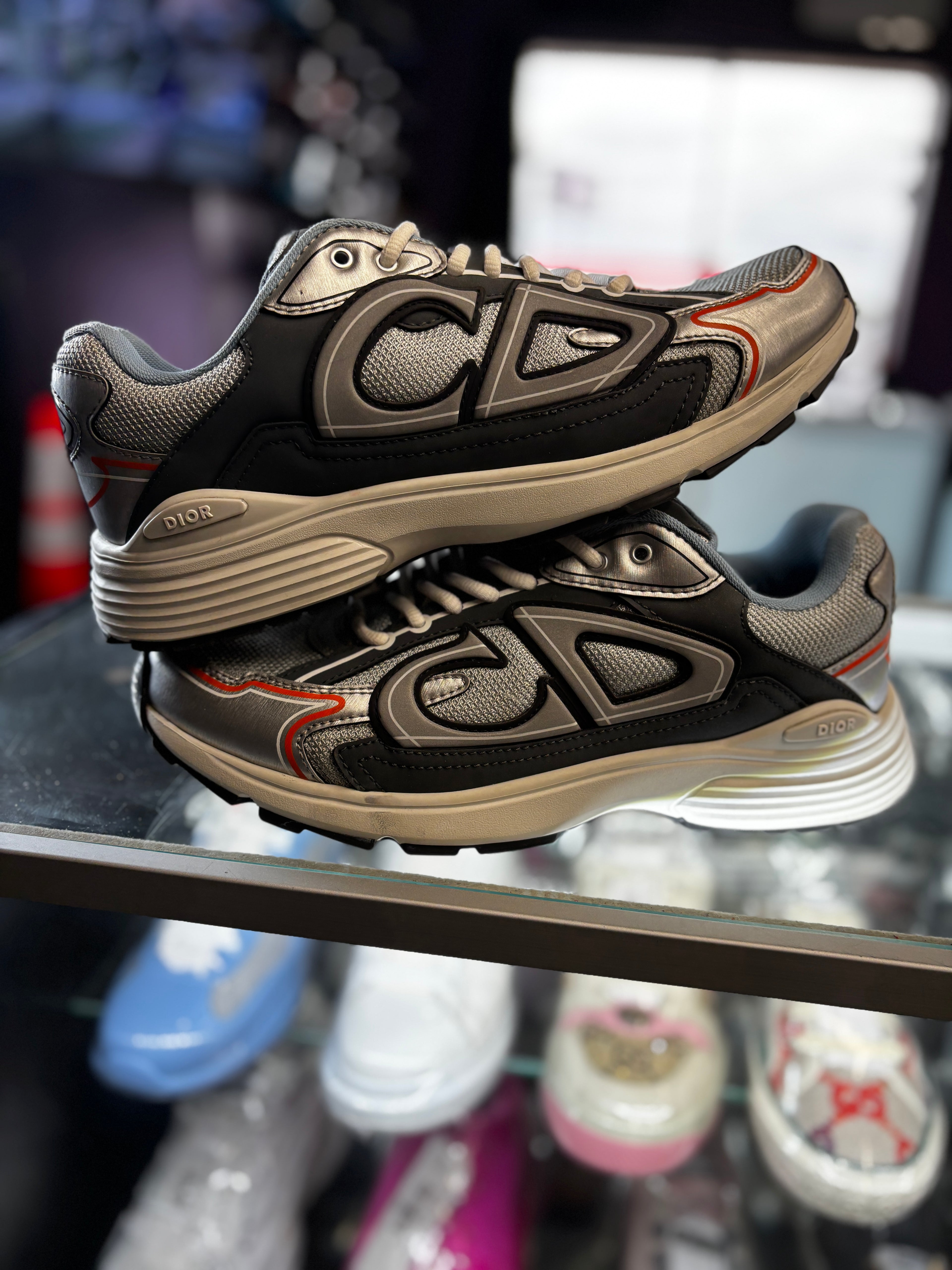 Christian Dior B30 "Silver/Blue/Orange"