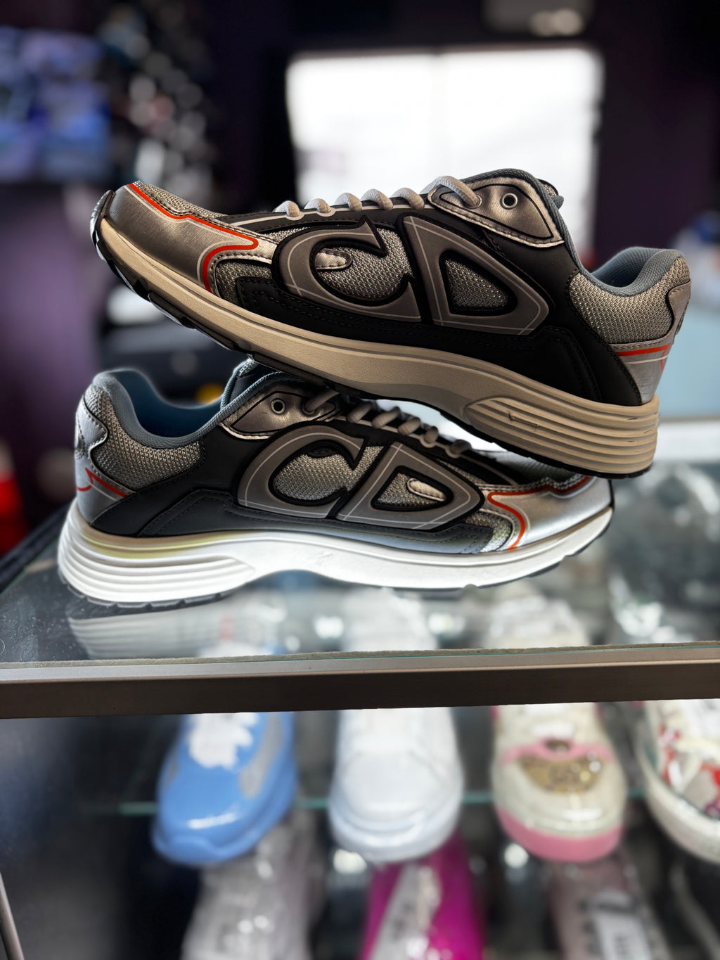 Christian Dior B30 "Silver/Blue/Orange"