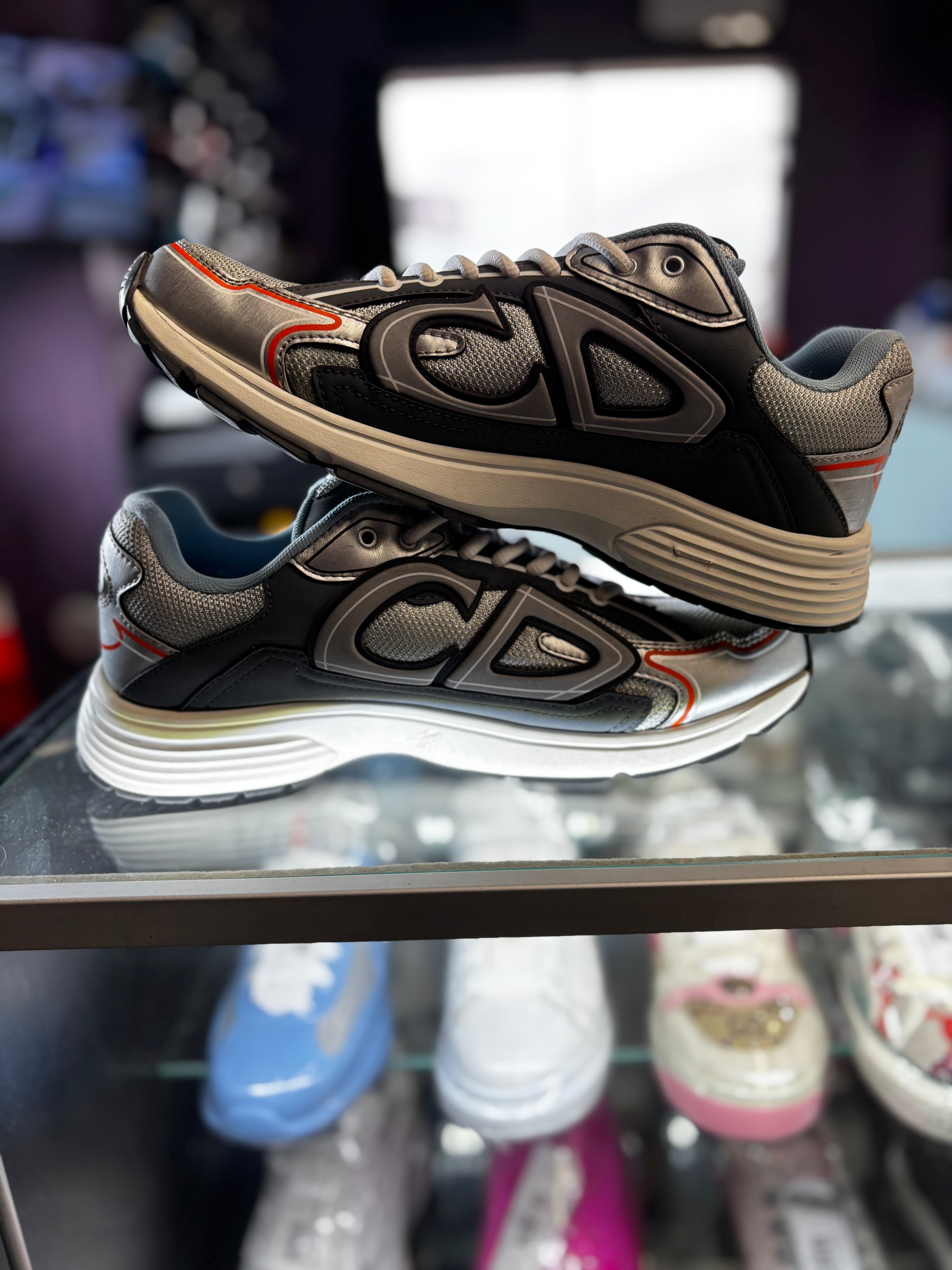 Christian Dior B30 "Silver/Blue/Orange"