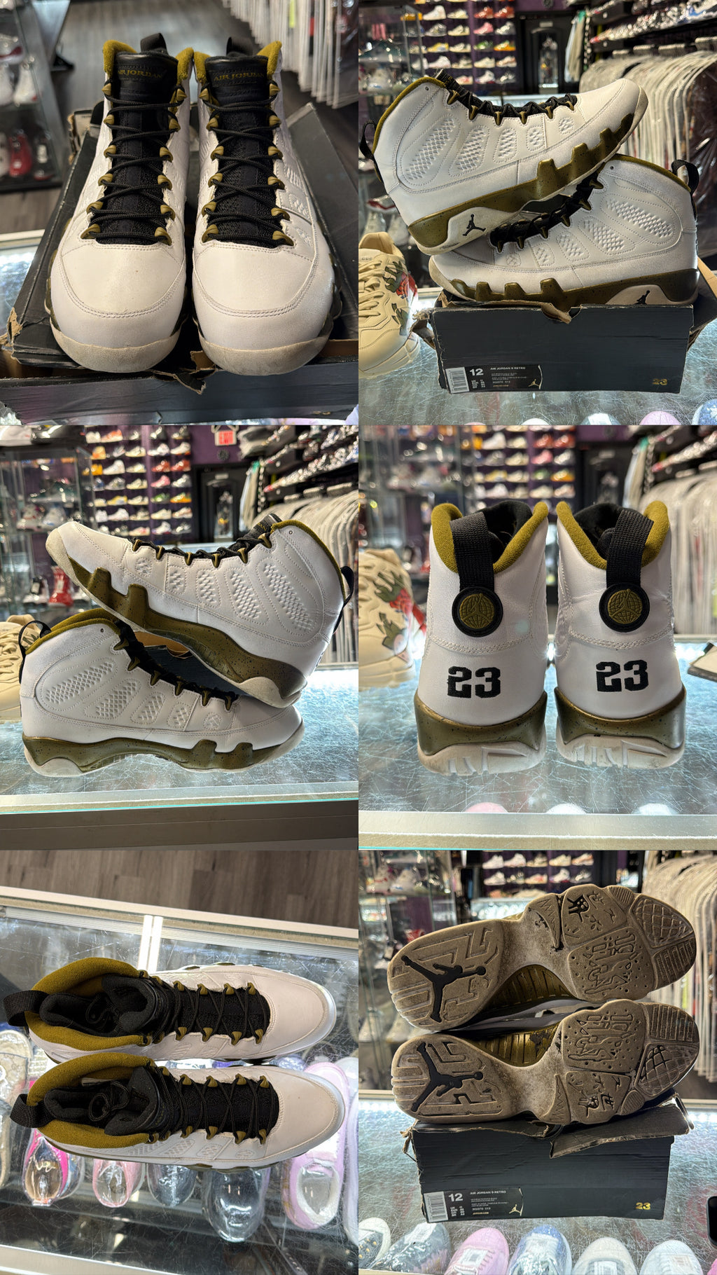 2015 Air Jordan Retro 9 "Statue"