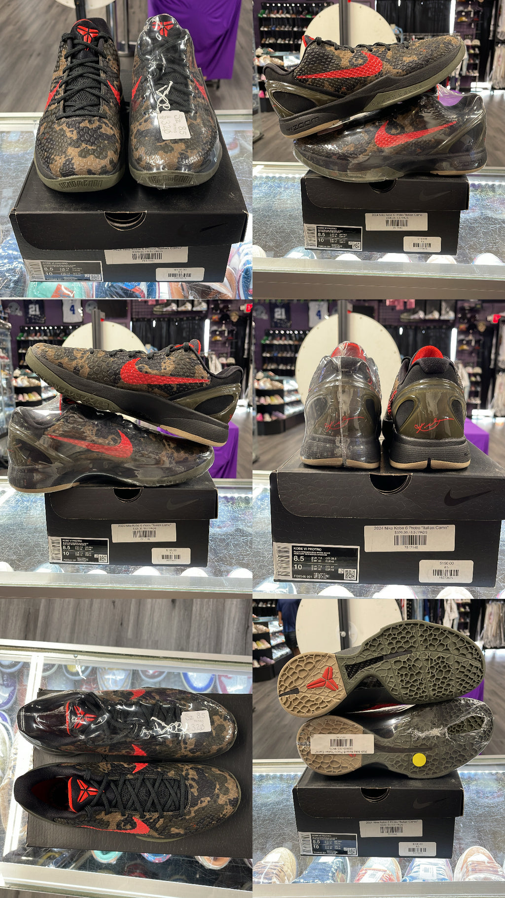 2024 Nike Kobe 6 Protro "Italian Camo"