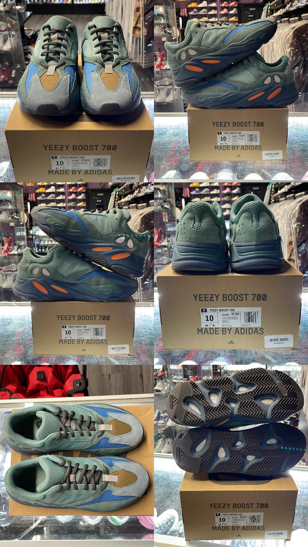 2021 Adidas Yeezy Boost 700 "Faded Azure"