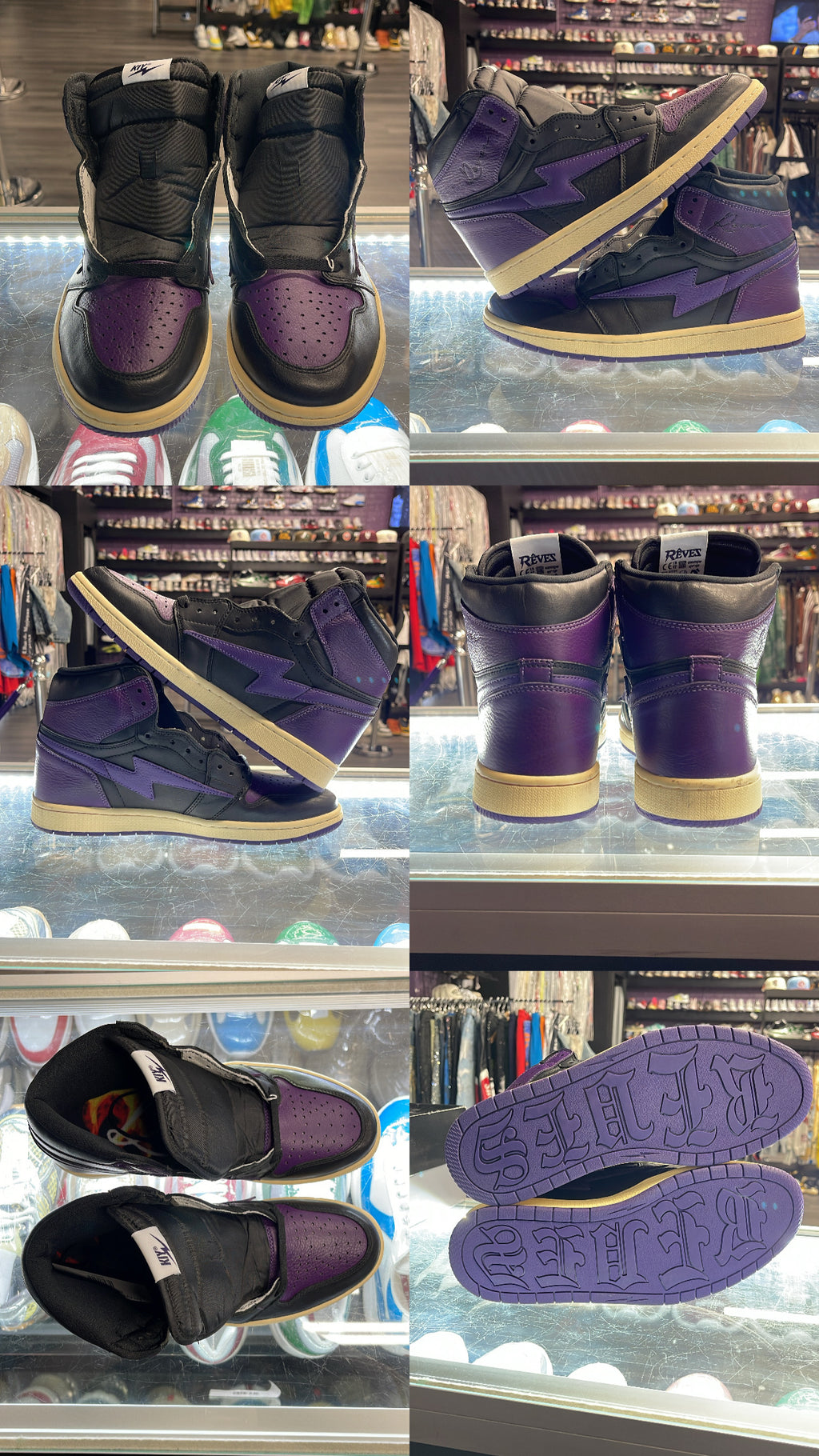 Kool Kiy 85 High "Purple Lupus Leather"