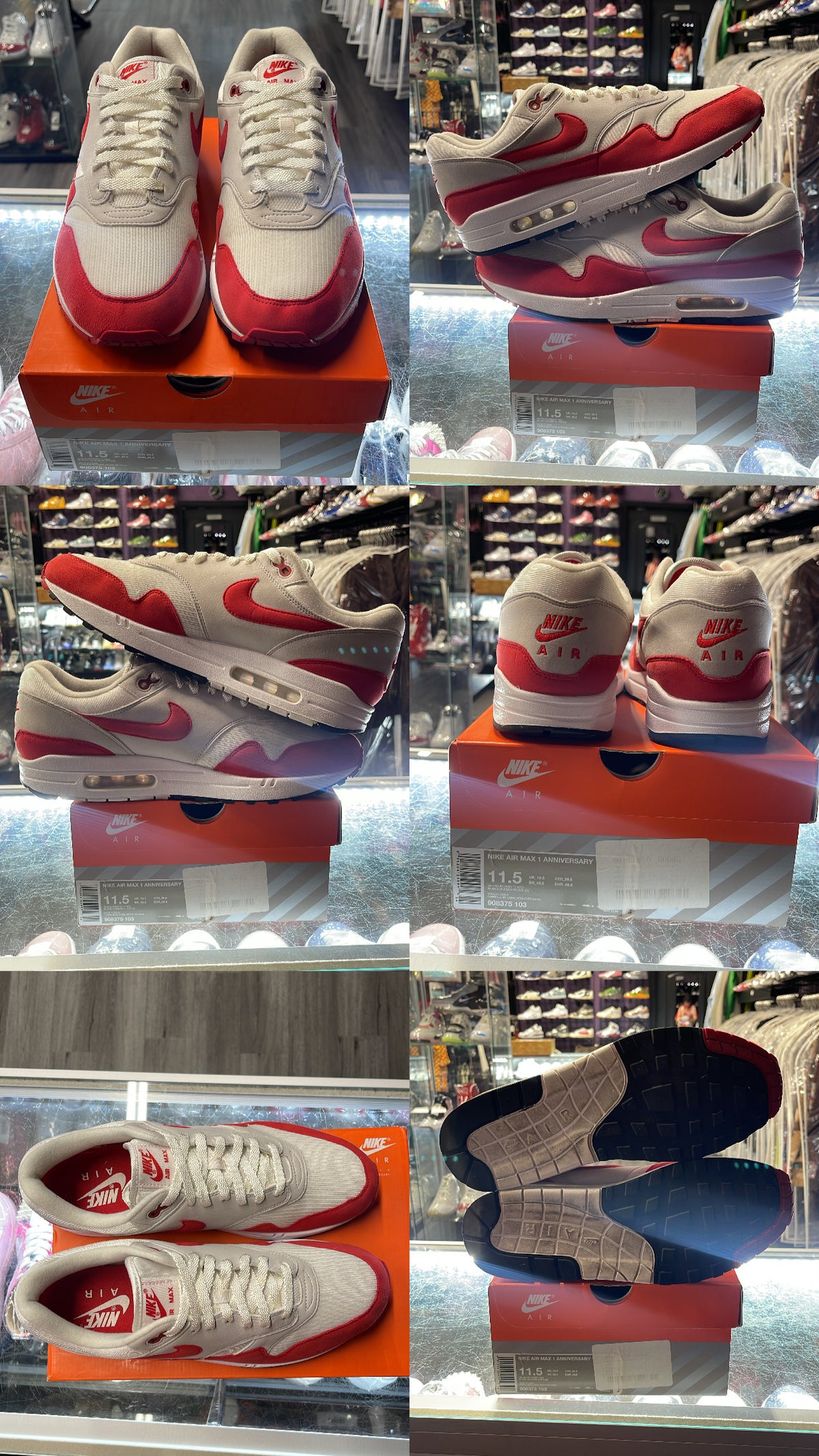 2017 Nike Air Max 1 "Anniversary Red"