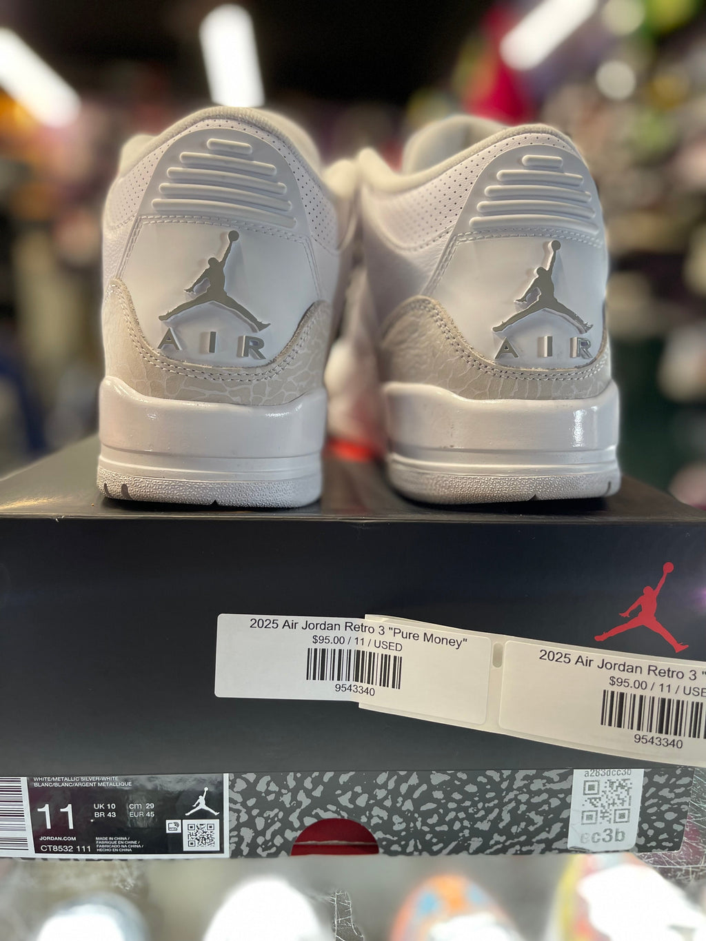 2025 Air Jordan Retro 3 "Pure Money"