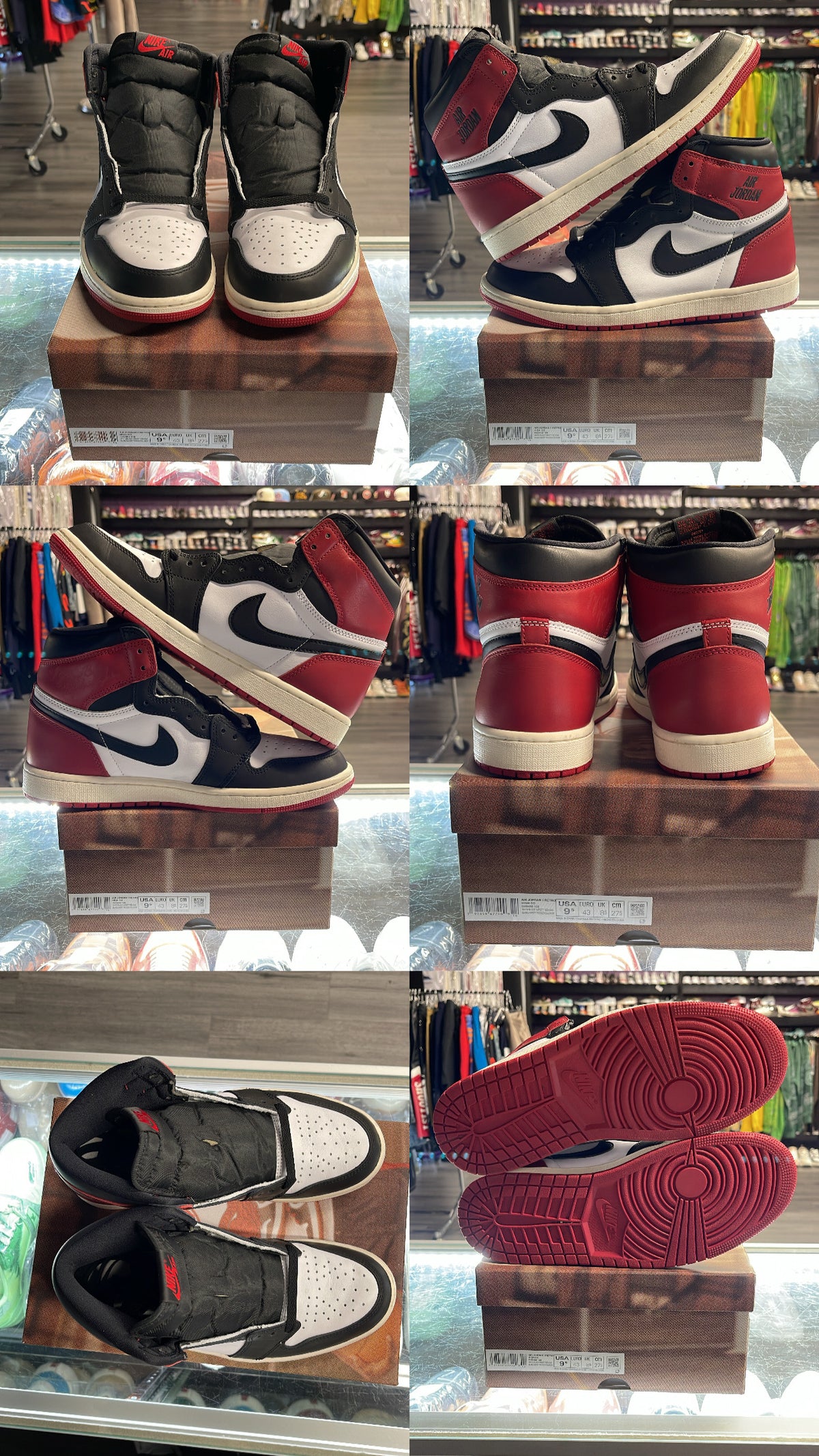 2025 Air Jordan Retro 1 High OG "Black Toe Reimagined"