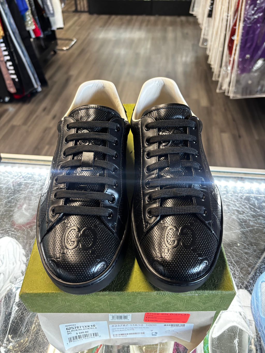 Gucci Ace Low "Black Monogram"