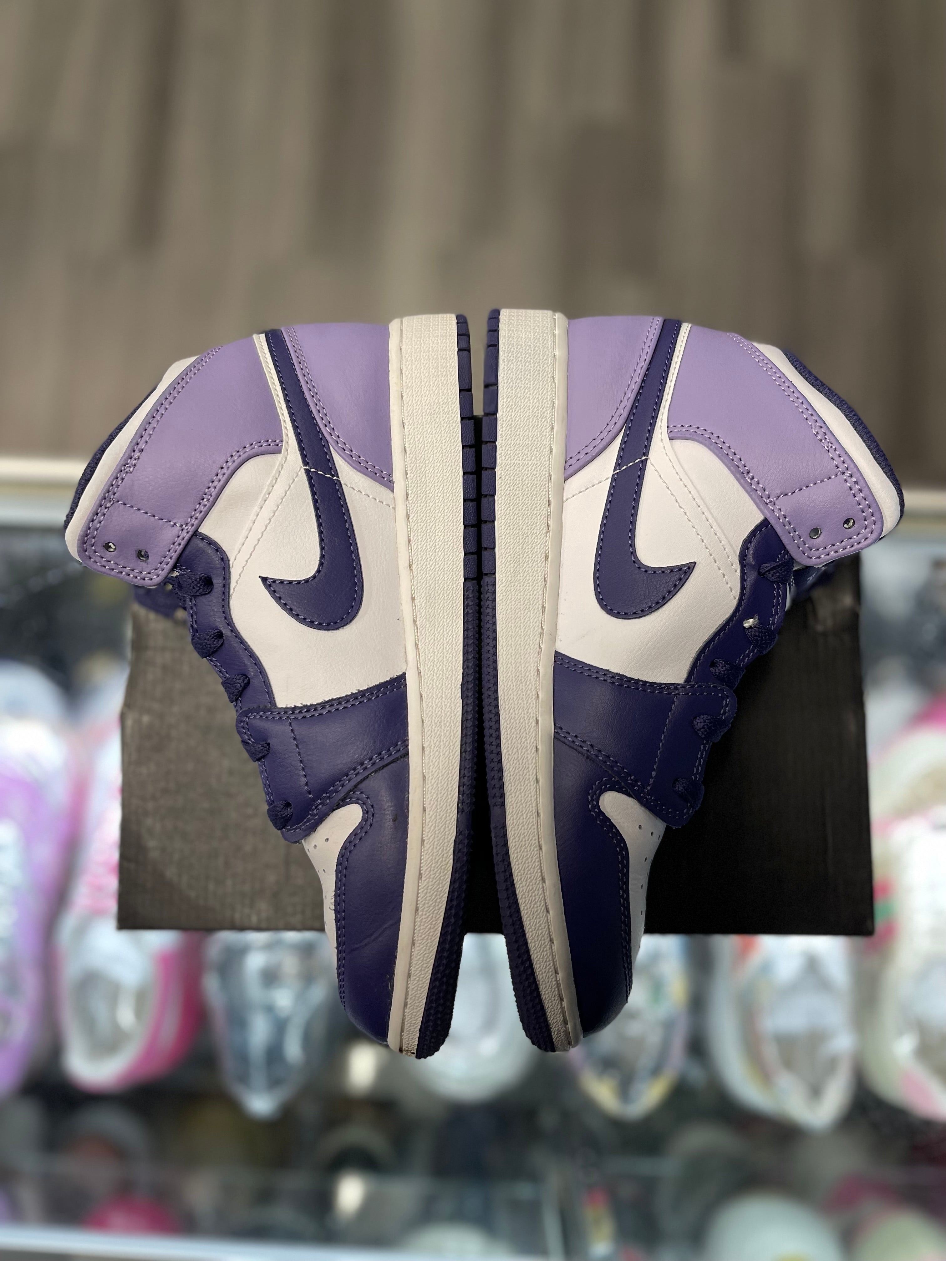 2023 Air Jordan 1 Mid "Sky J Purple" (GS)