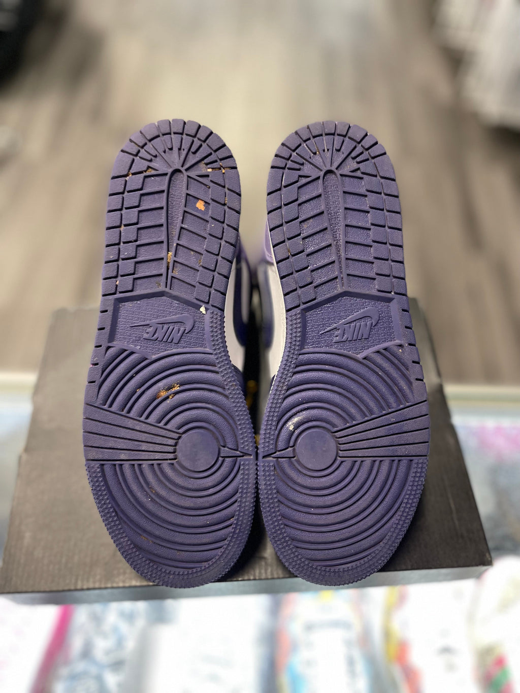 2023 Air Jordan 1 Mid "Sky J Purple" (GS)