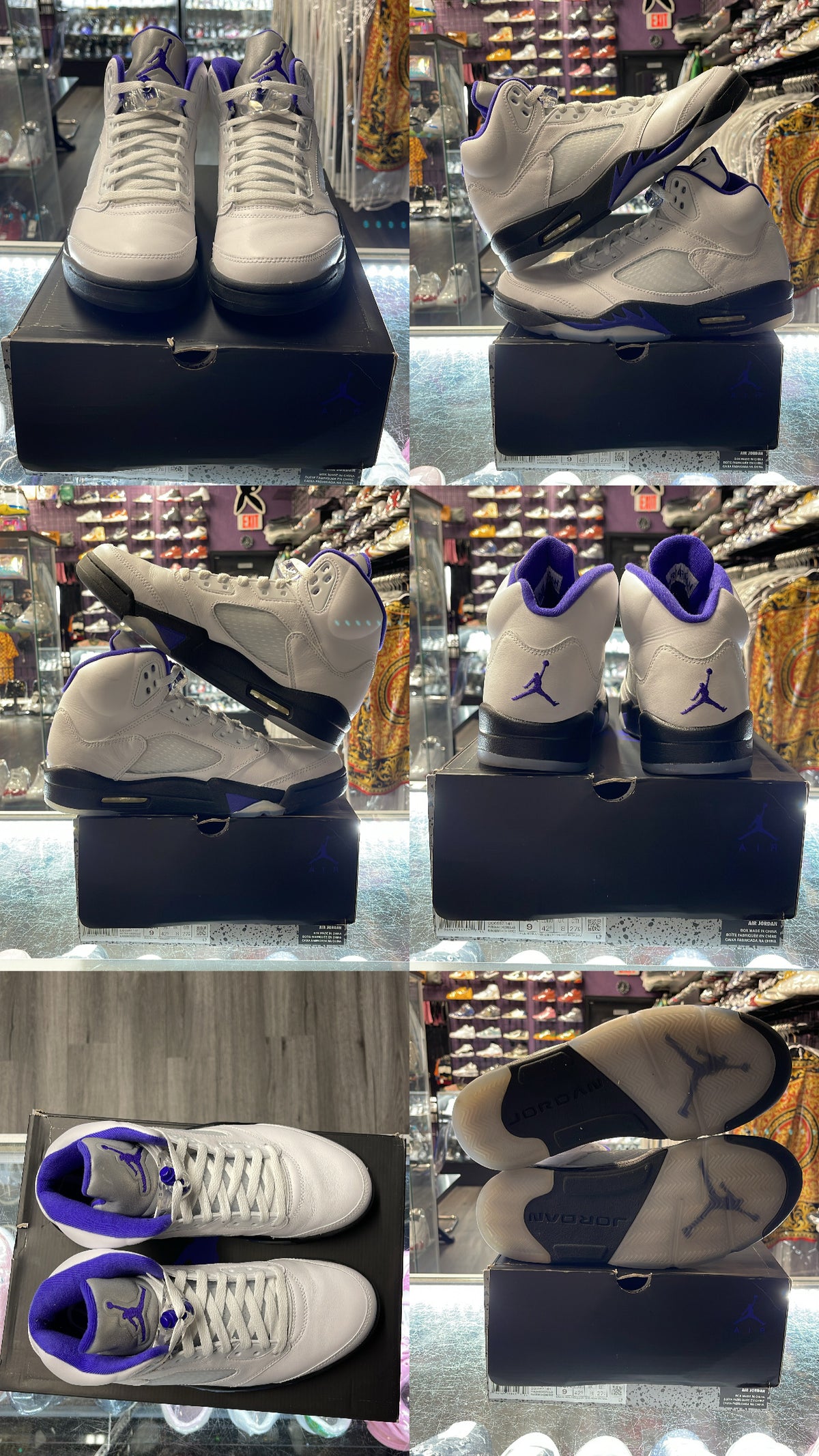 2022 Air Jordan Retro 5 "Dark Concord"