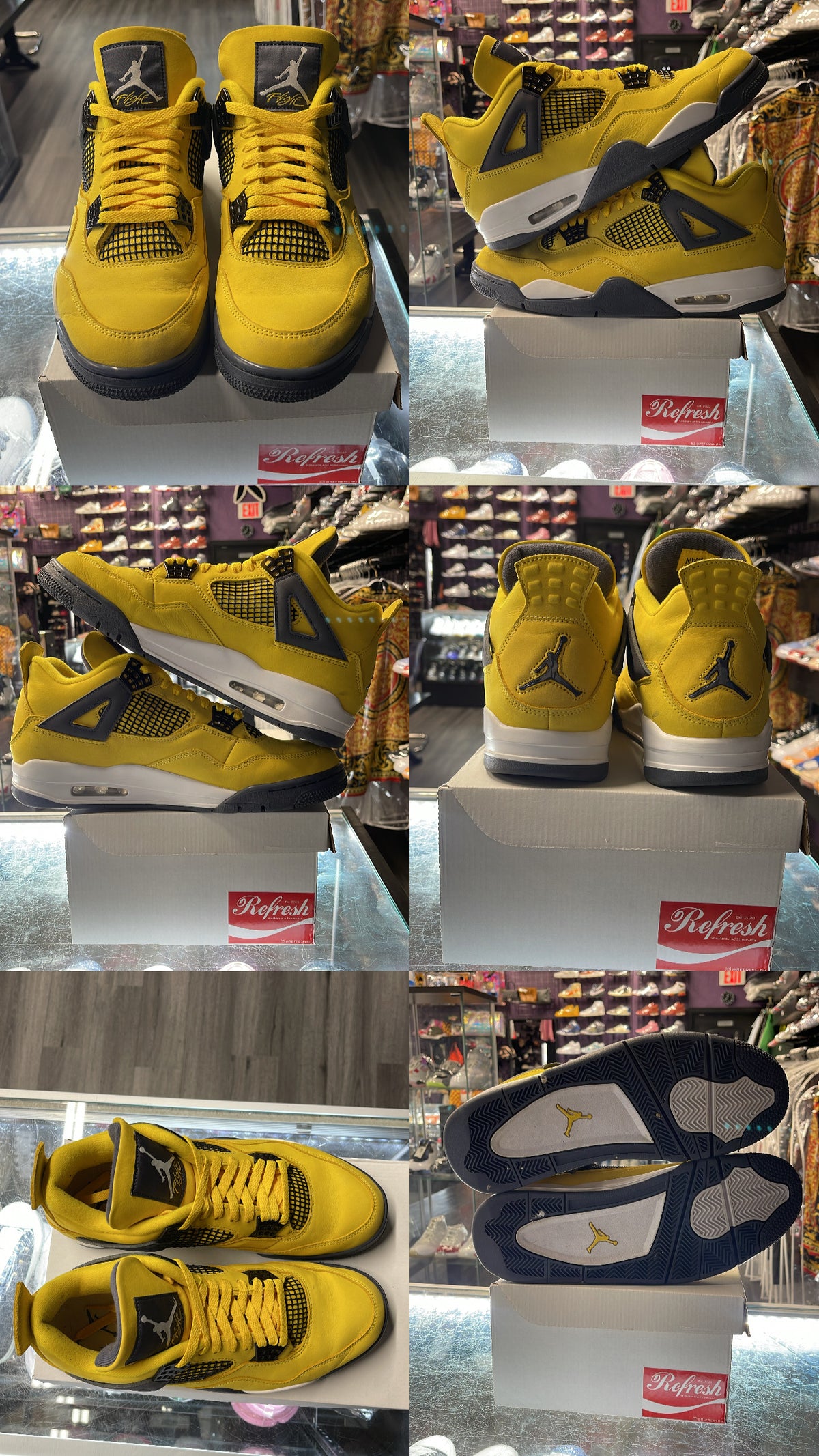 2021 Air Jordan Retro 4 "Lightning"