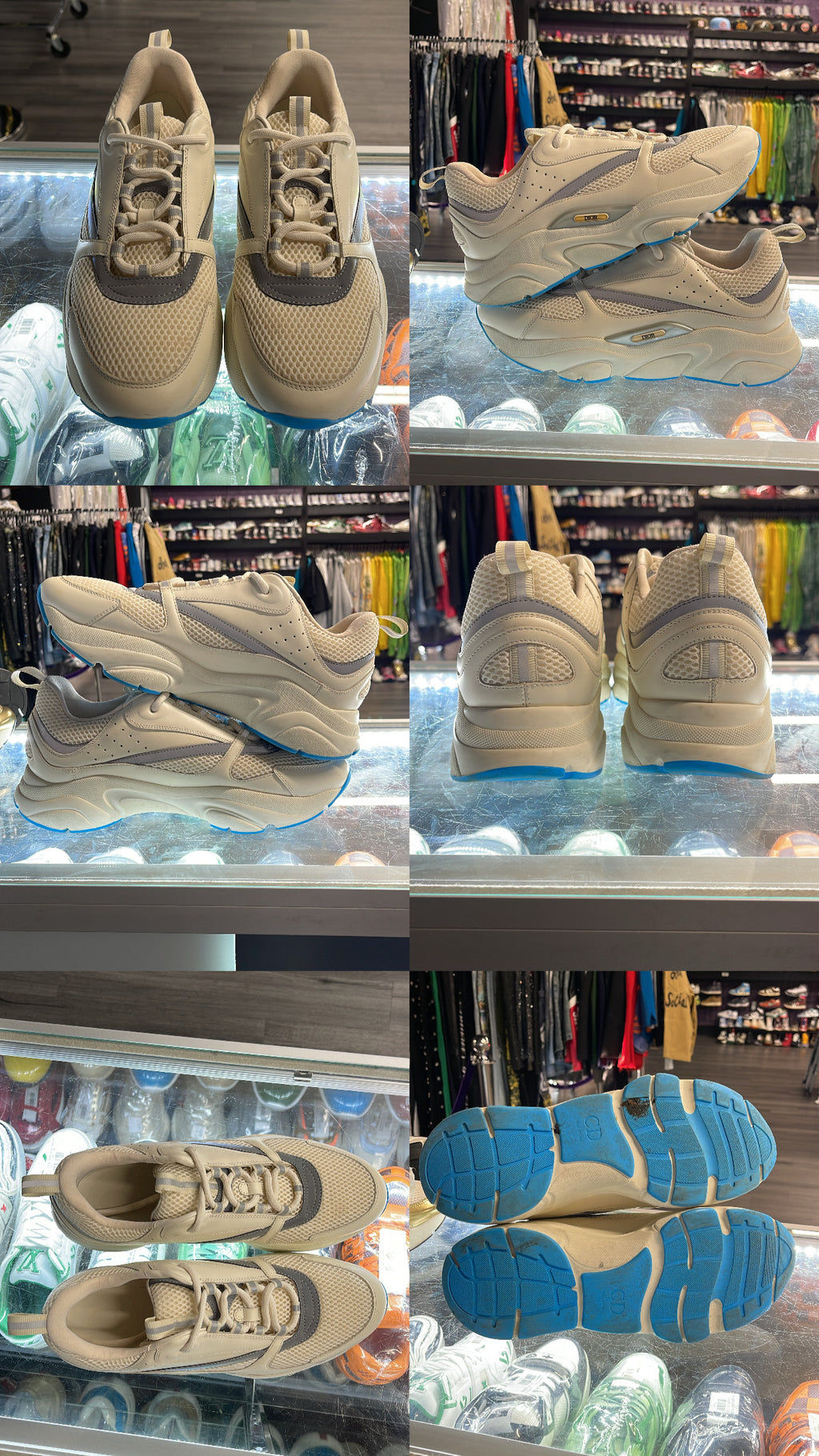 Christian Dior B22 "White Blue Bottom"
