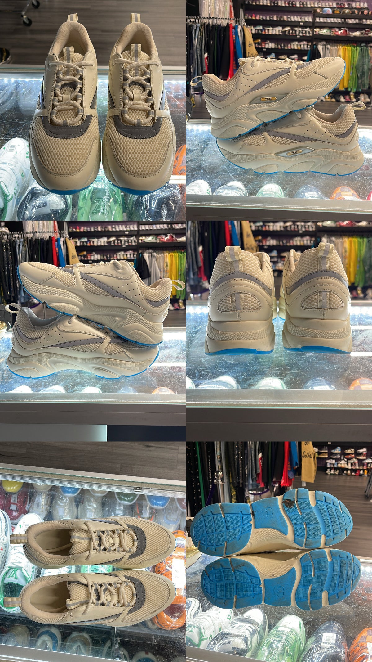 Christian Dior B22 "White Blue Bottom"