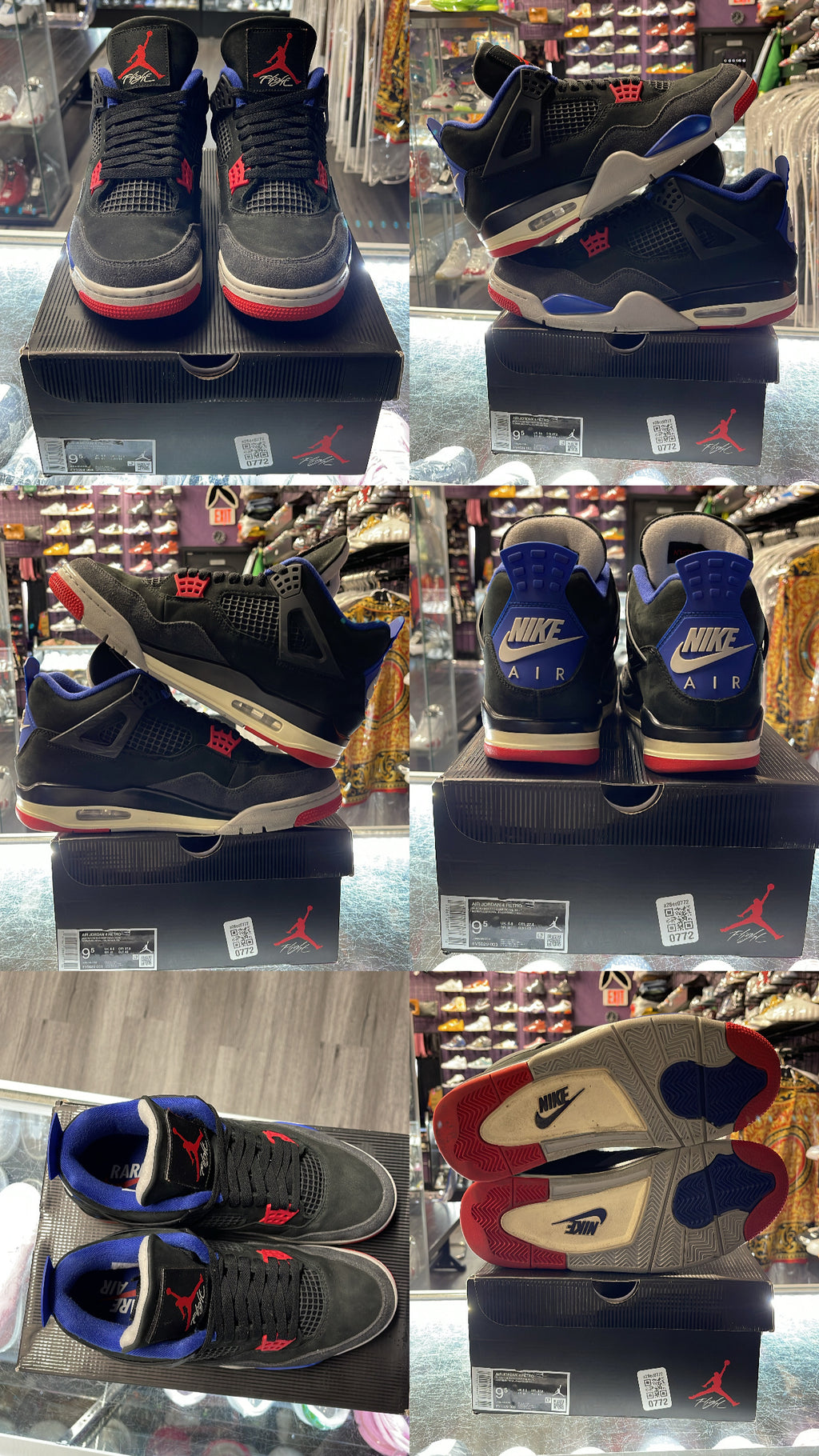 2025 Air Jordan Retro 4 "Rare Air White Lettering"