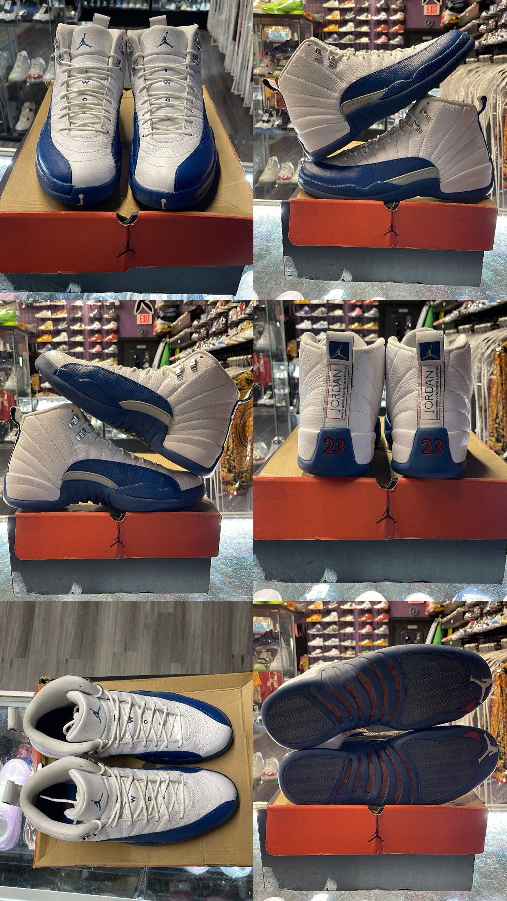 2016 Air Jordan Retro 12 "French Blue"