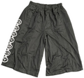 Geekboy Quarter Length Shorts "Black"
