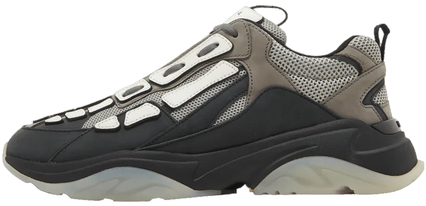 Amiri Bone Runner Skeleton "Black Grey"