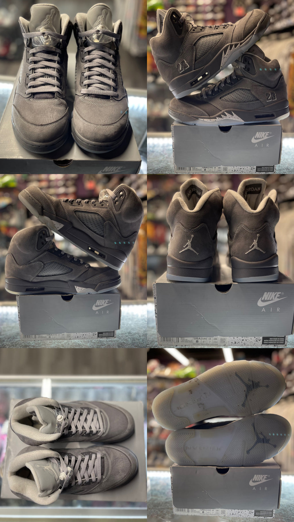2026 Air Jordan Retro 5 "Wolf Grey"