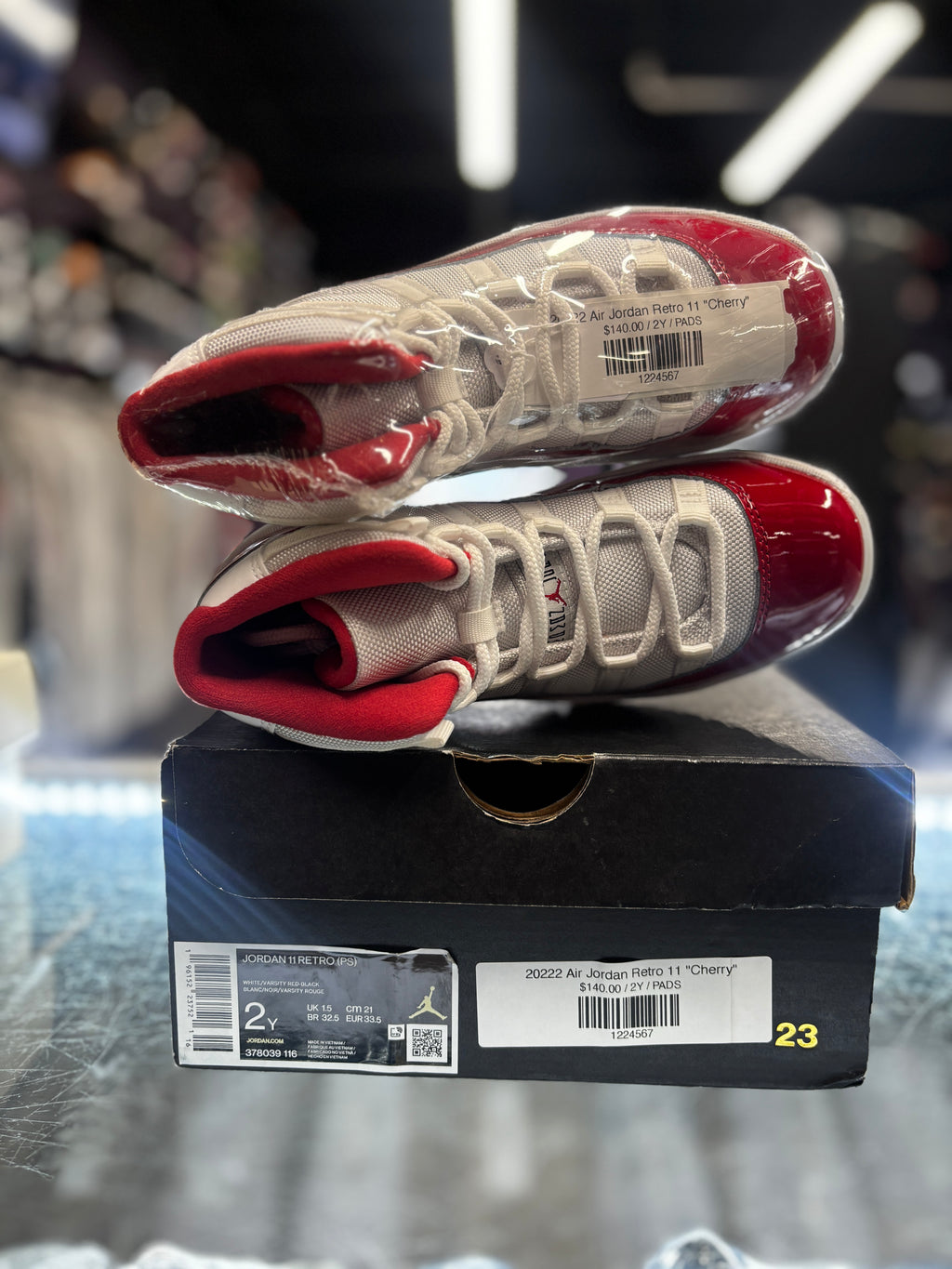 2022 Air Jordan Retro 11 "Cherry" (PS)