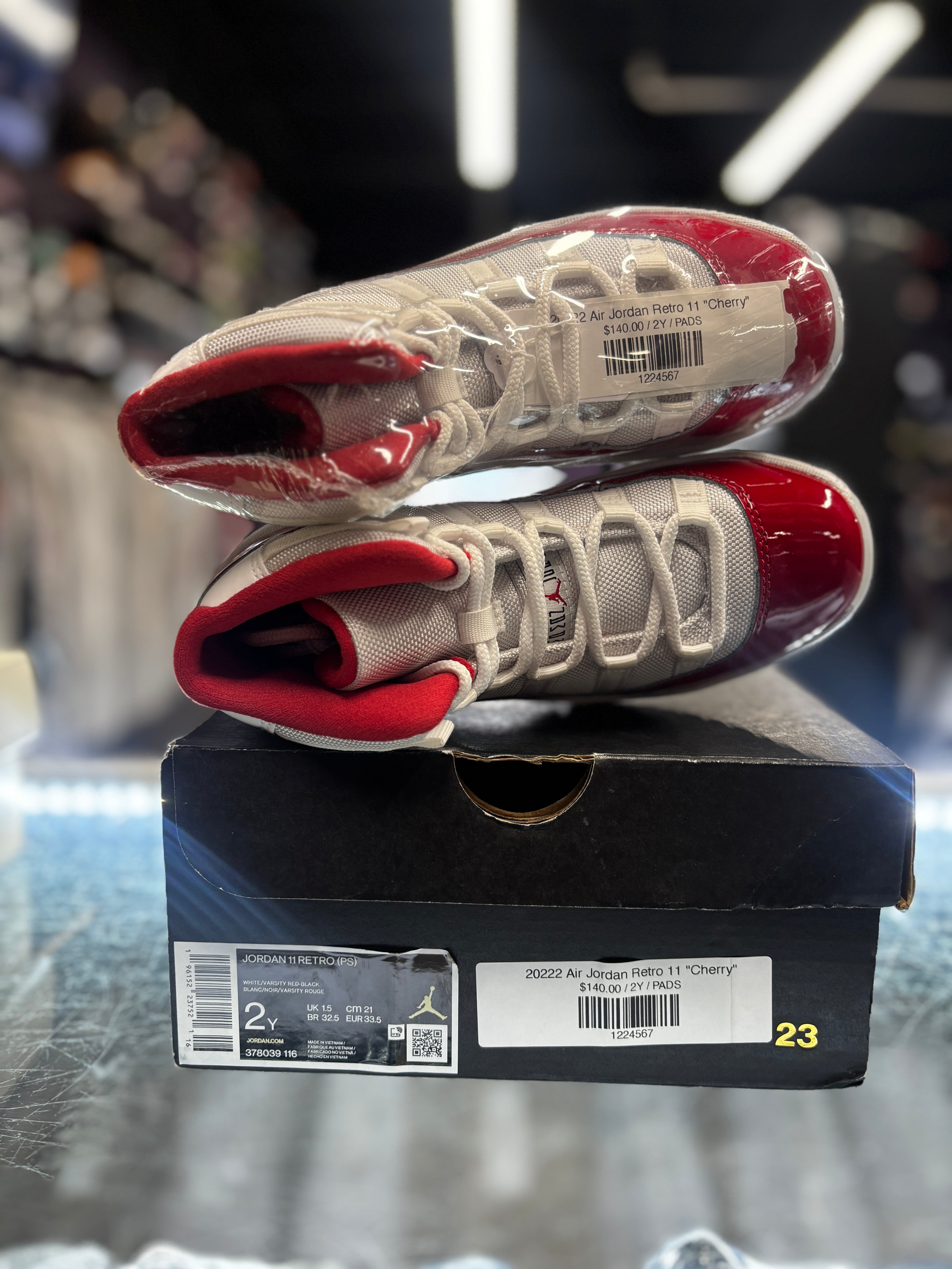 2022 Air Jordan Retro 11 "Cherry" (PS)
