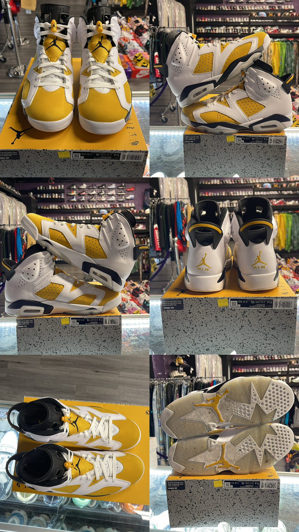 2024 Air Jordan Retro 6 "Yellow Ochre"