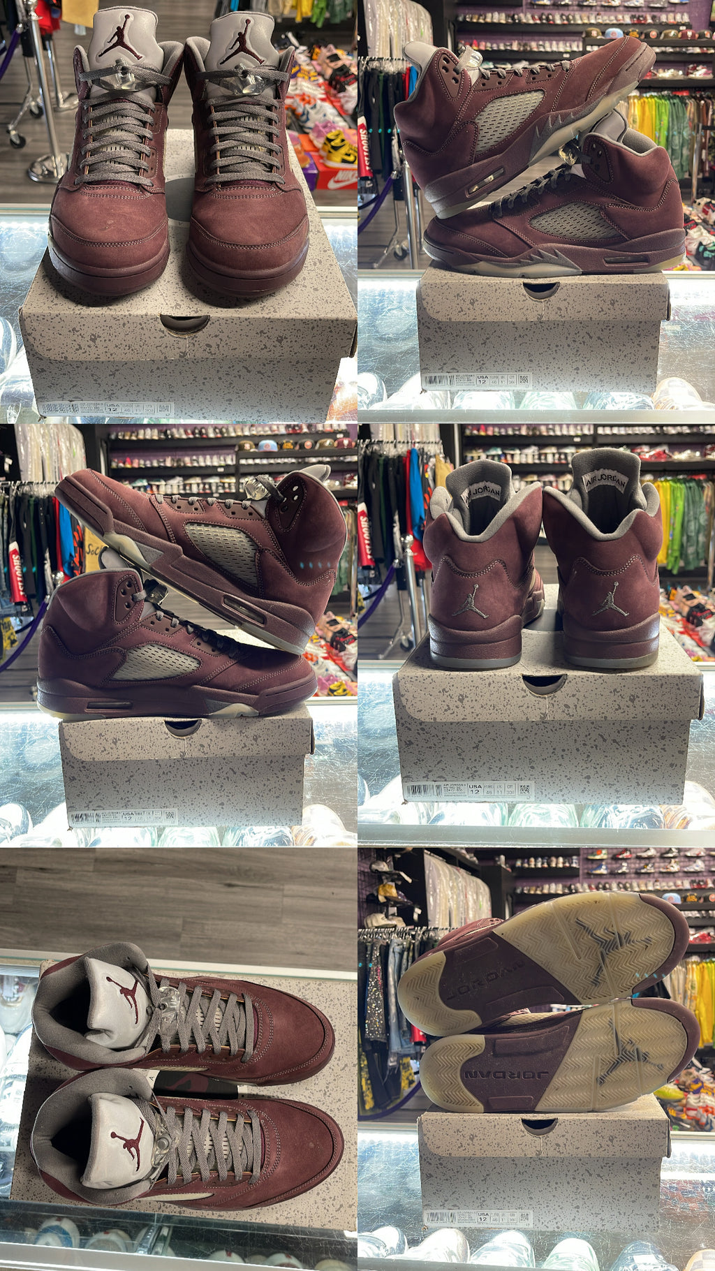 2023 Air Jordan Retro 5 "Burgundy"