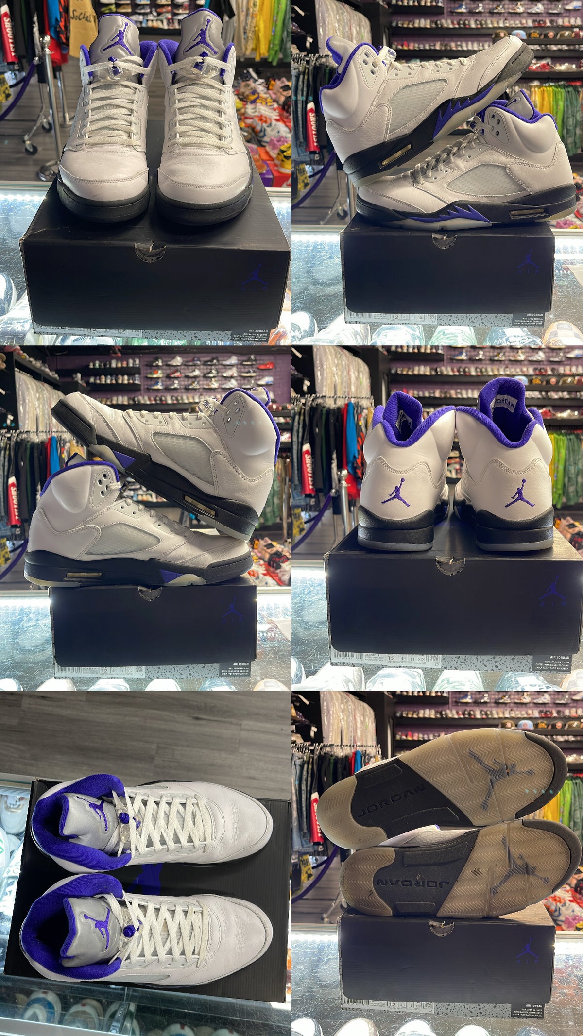 2022 Air Jordan Retro 5 "Dark Concord"