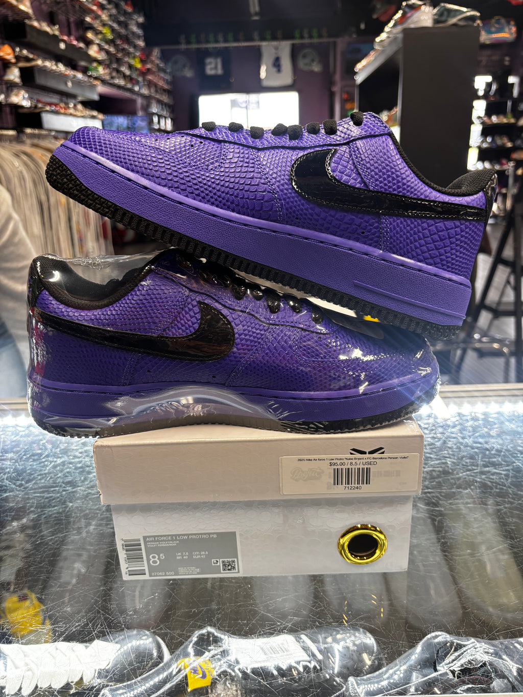 2025 Nike Air force 1 Low Protro "Kobe Bryant x FC Barcelona Persian Violet"