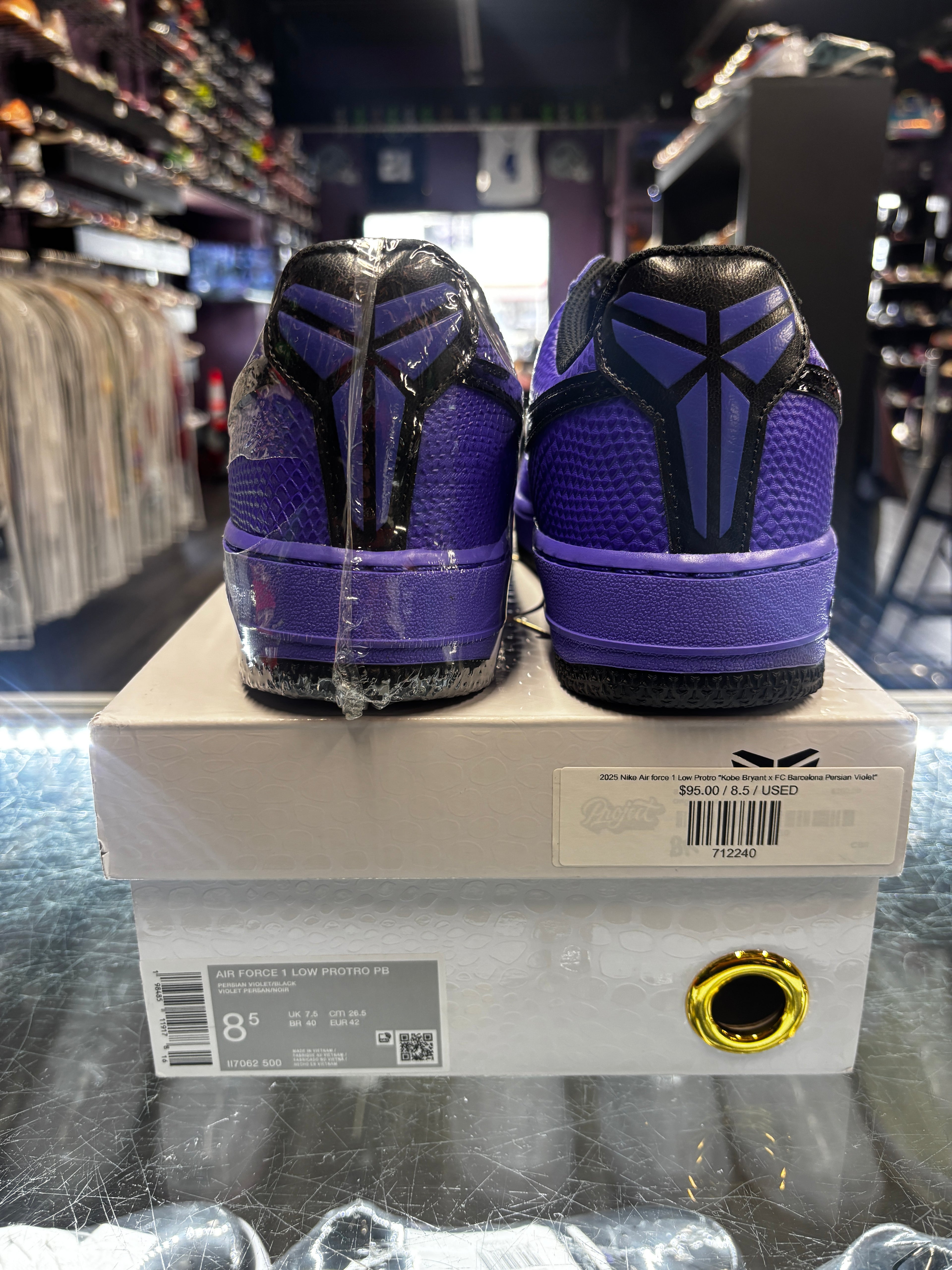 2025 Nike Air force 1 Low Protro "Kobe Bryant x FC Barcelona Persian Violet"