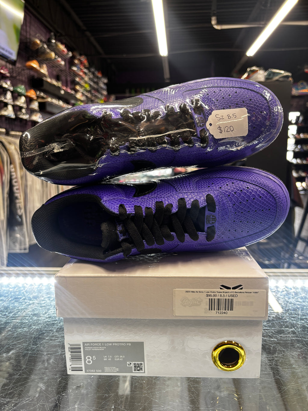 2025 Nike Air force 1 Low Protro "Kobe Bryant x FC Barcelona Persian Violet"