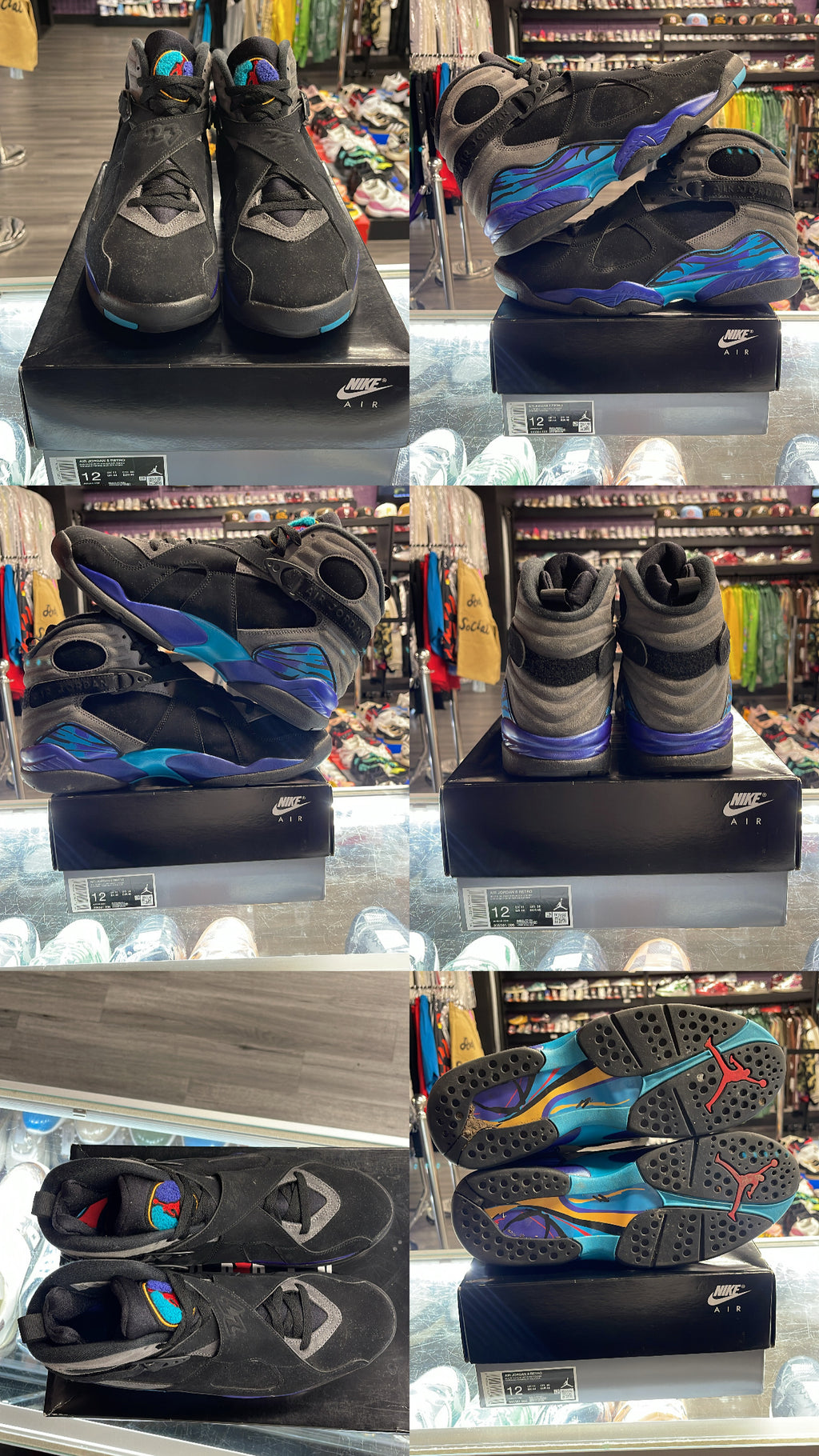2025 Air Jordan Retro 8 "Aqua"