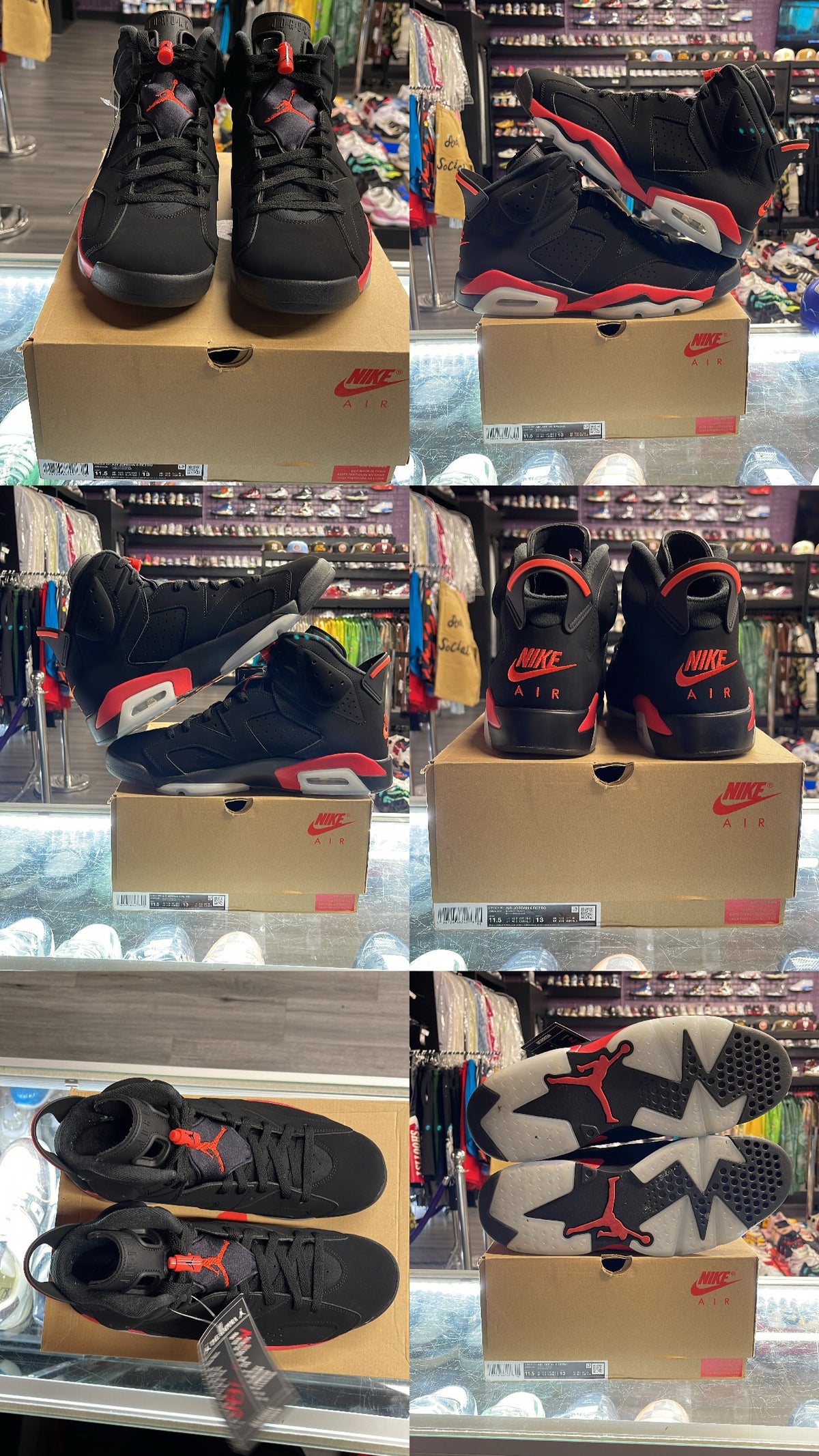 2026 Air Jordan Retro 6 "Infrared Salesman"