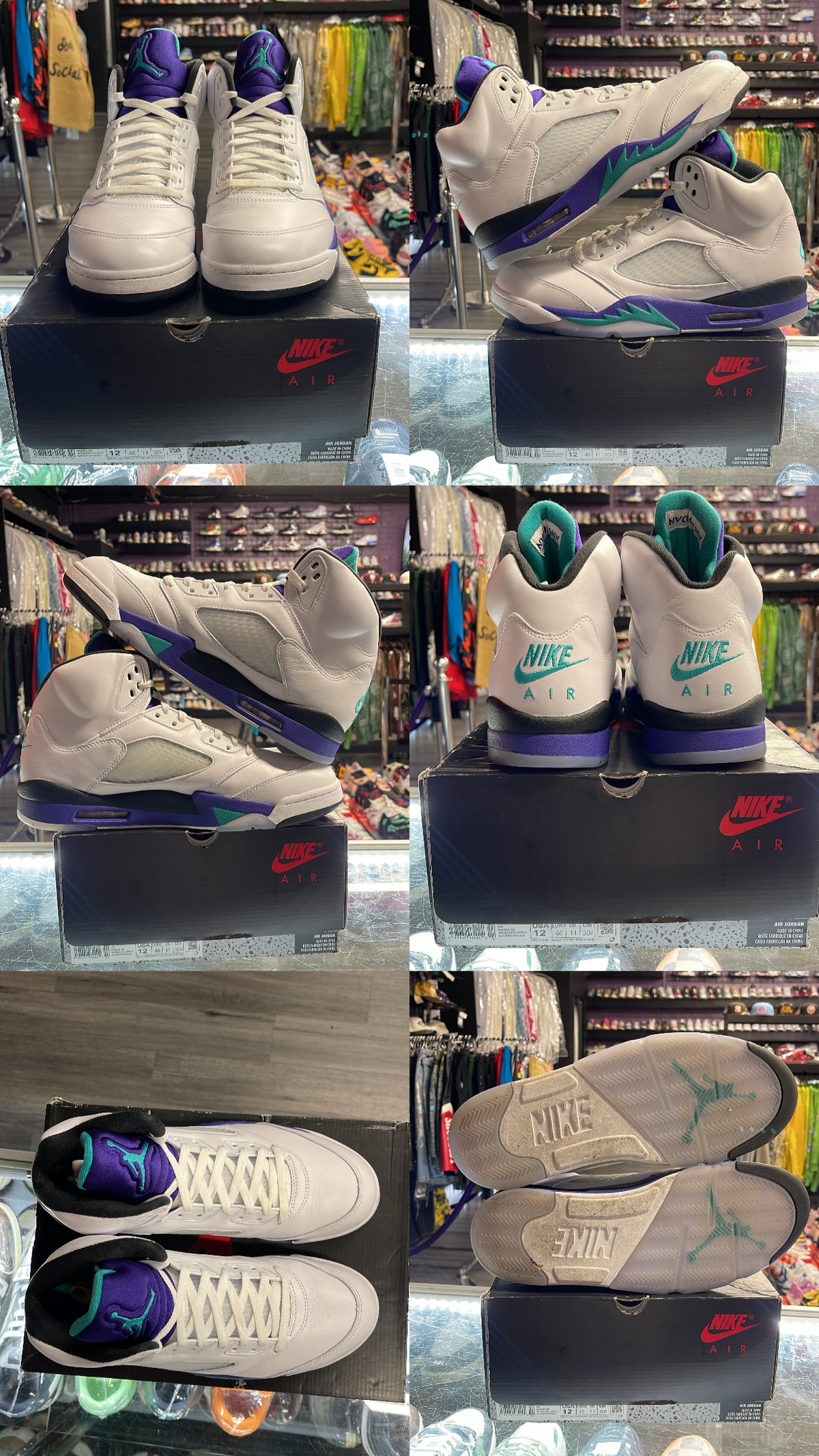 2025 Air Jordan Retro 5 "Grape"