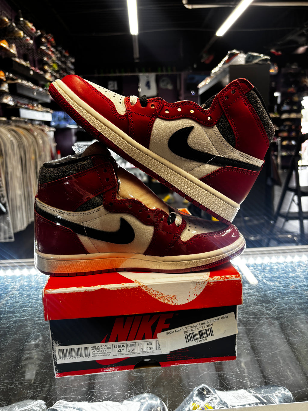 2022 Air Jordan Retro 1 "Chicago Lost & Found" (GS)
