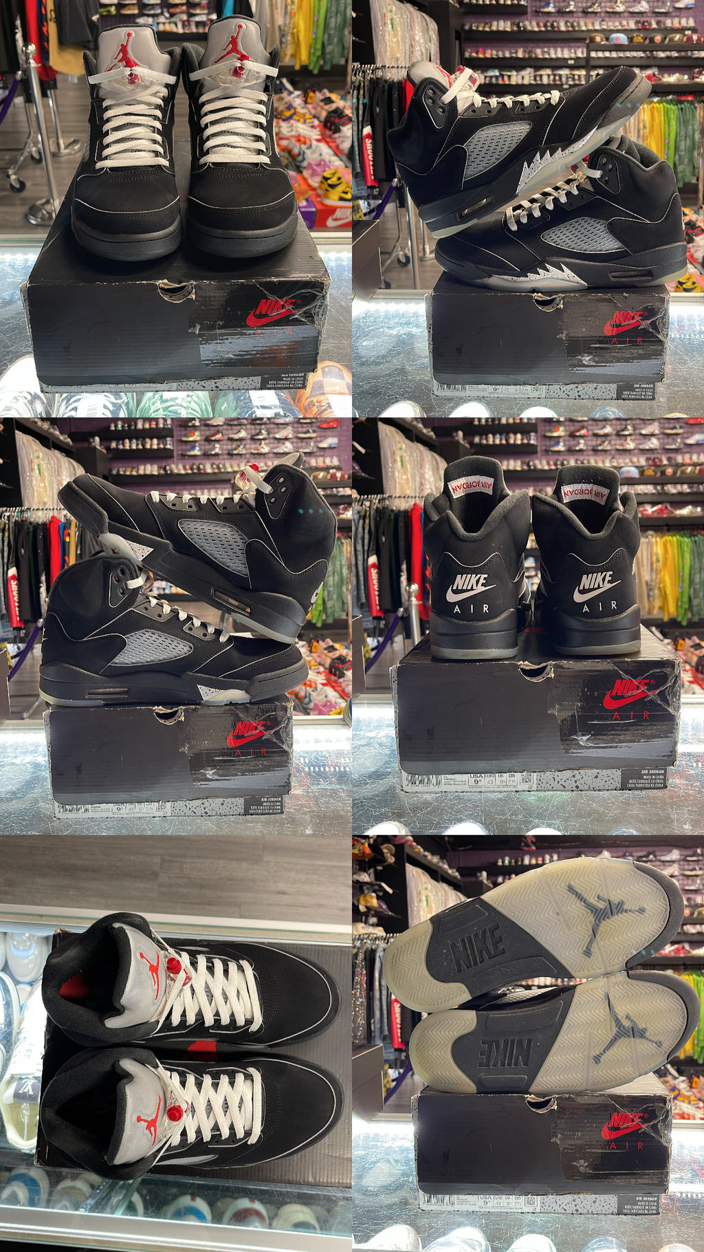 2025 Air Jordan Retro 5 "Black Metallic Reimagined"