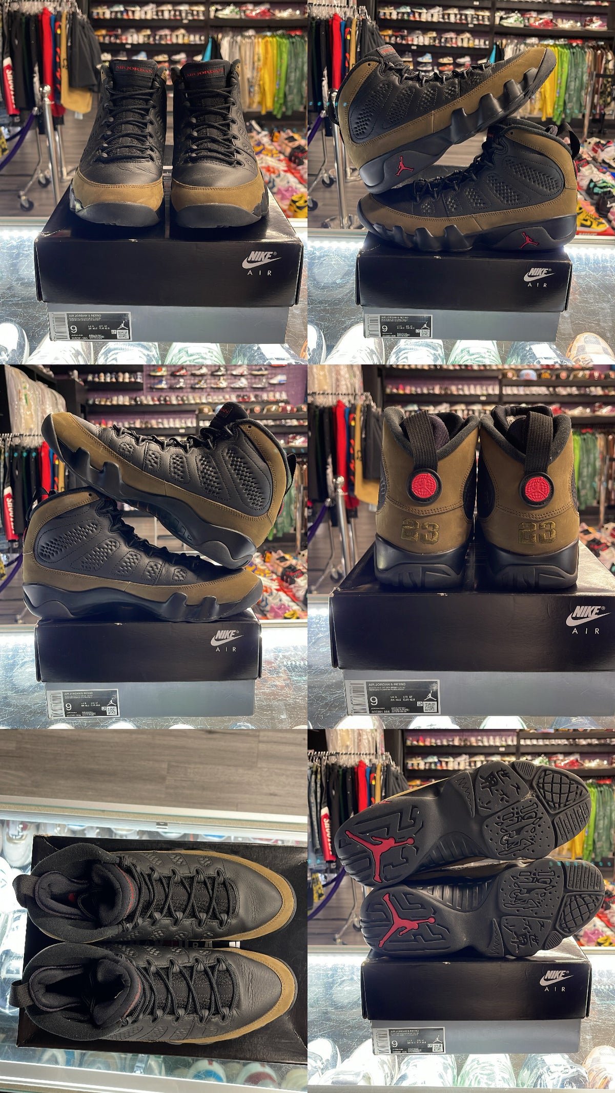 2024 Air Jordan Retro 9 "Olive"