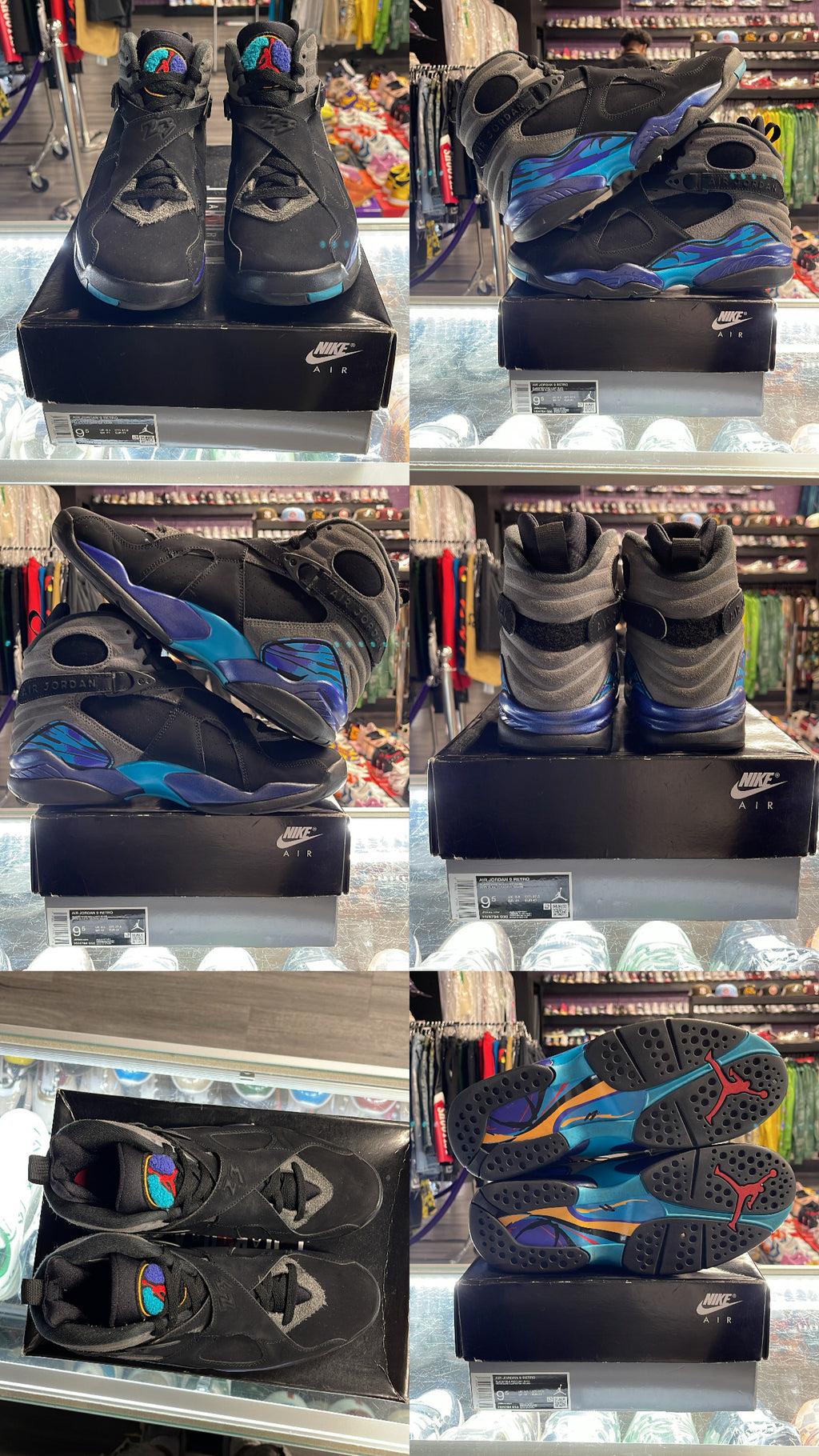 2025 Air Jordan Retro 8 "Aqua"