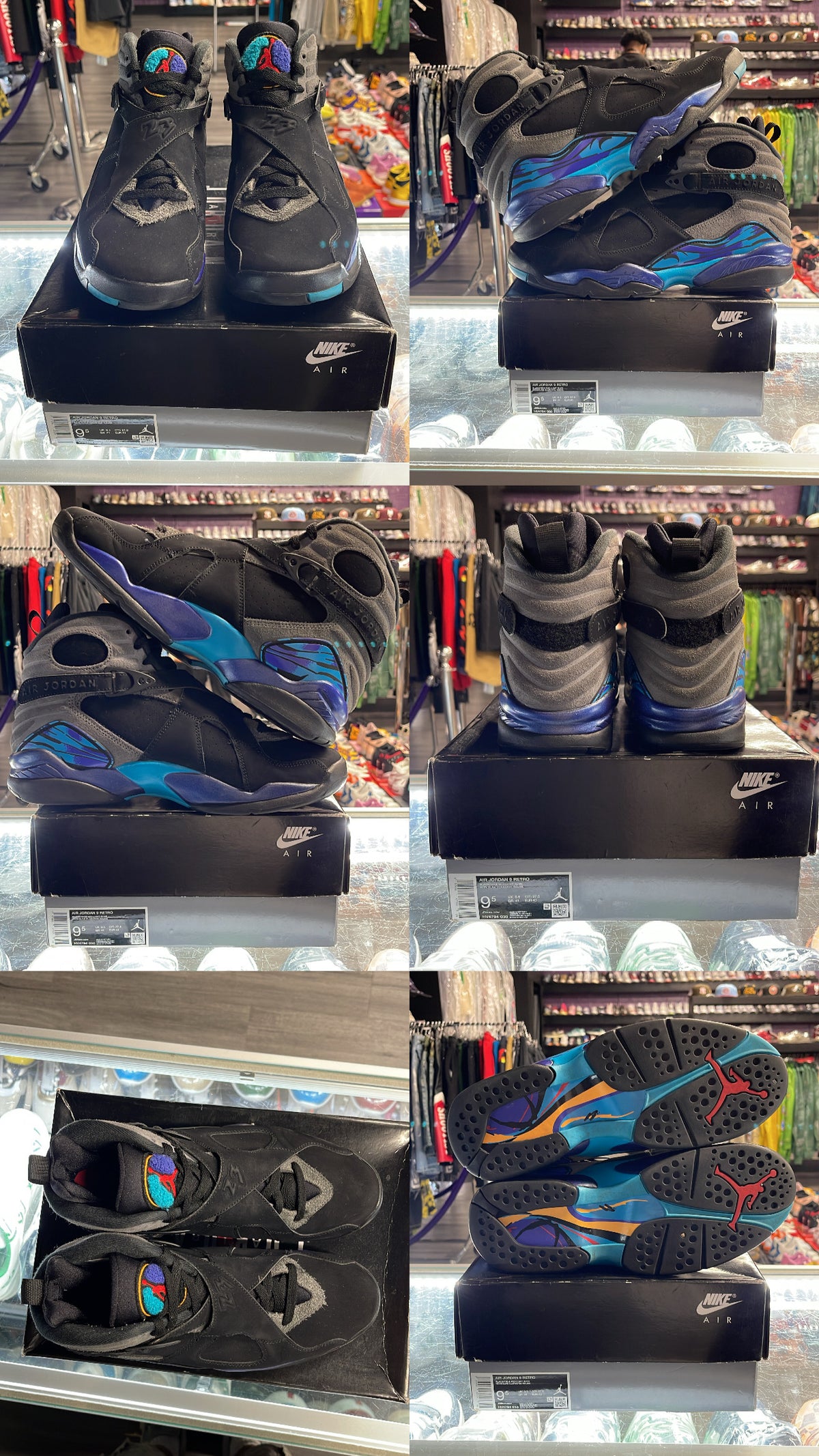 2025 Air Jordan Retro 8 "Aqua"