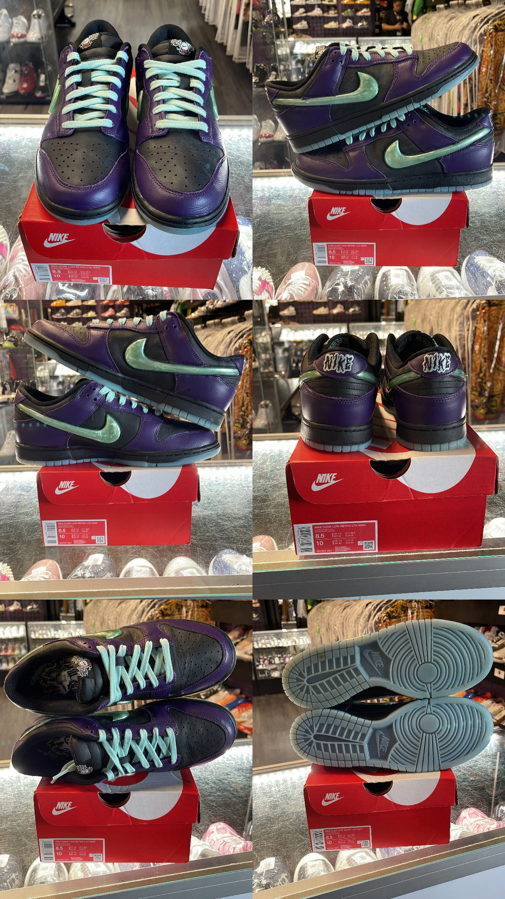 2025 Nike dunk Low LTD "Wizard"