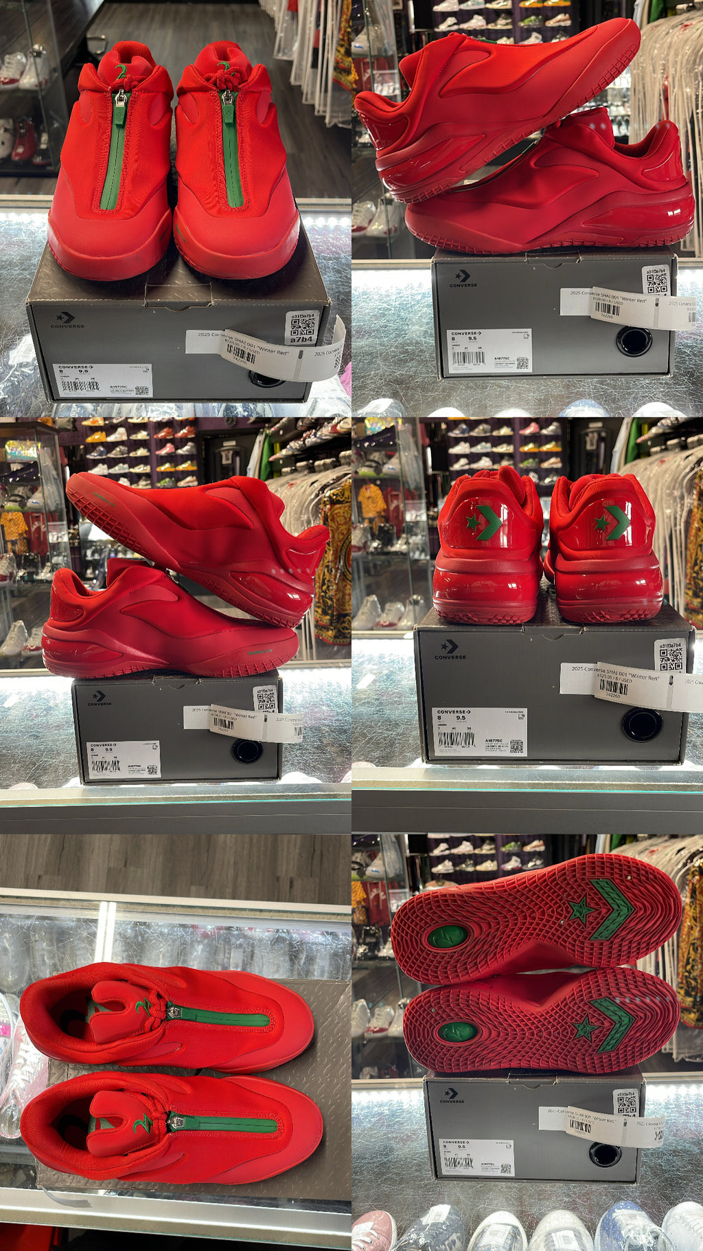 2025 Converse SHAI 001 "Winter Red"