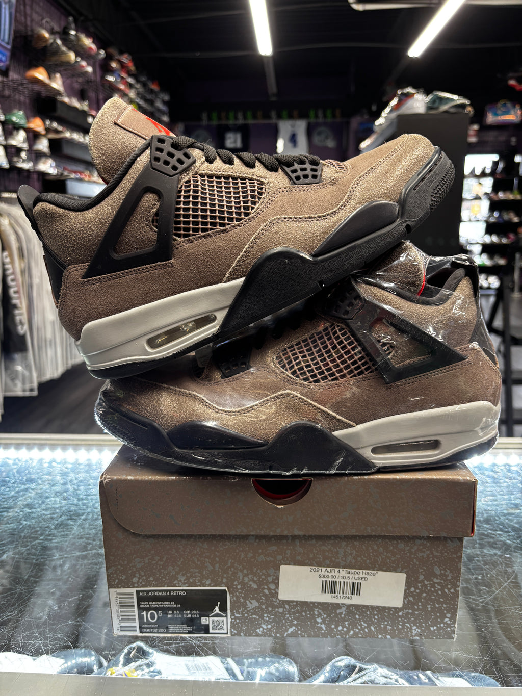 2021 Air Jordan Retro 4 "Taupe Haze"