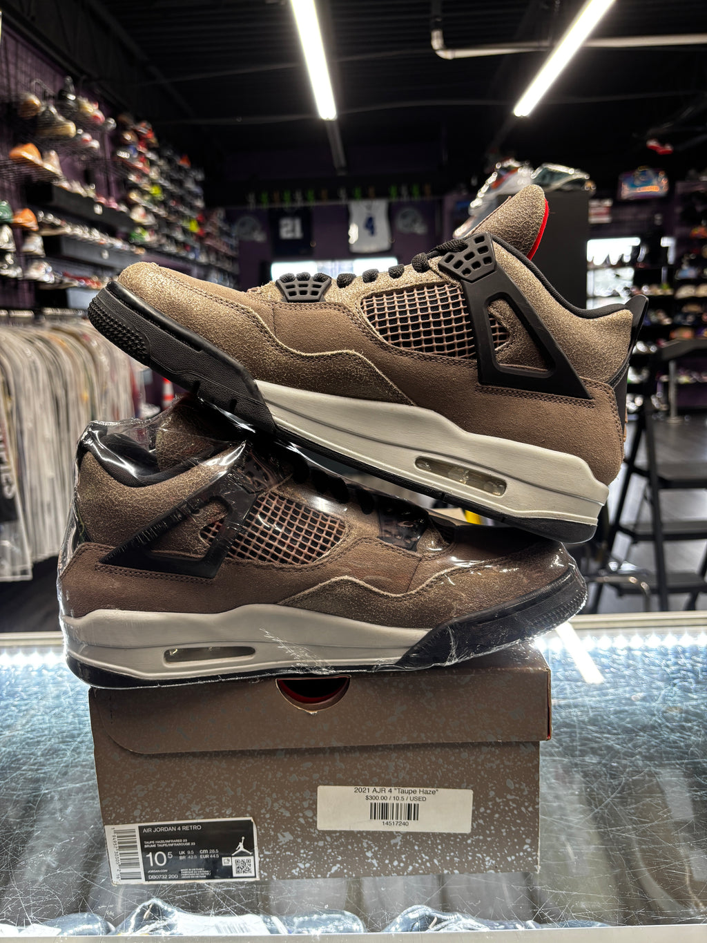 2021 Air Jordan Retro 4 "Taupe Haze"