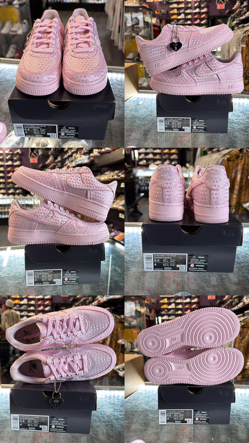 2026 Nike Air Force 1 Low "Valentine's Day Pink Foam" (W)
