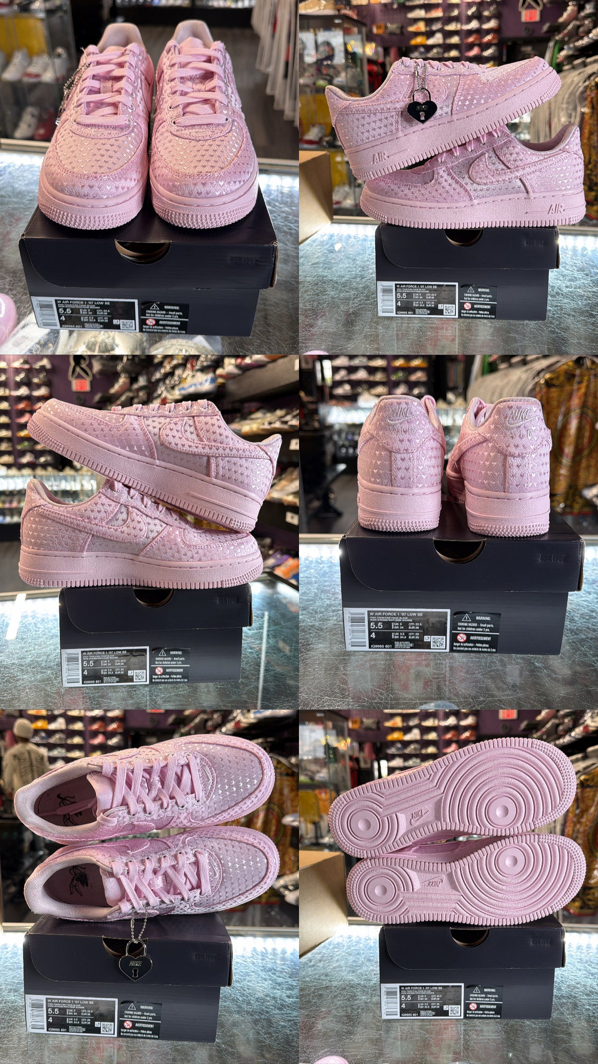 2026 Nike Air Force 1 Low "Valentine's Day Pink Foam" (W)