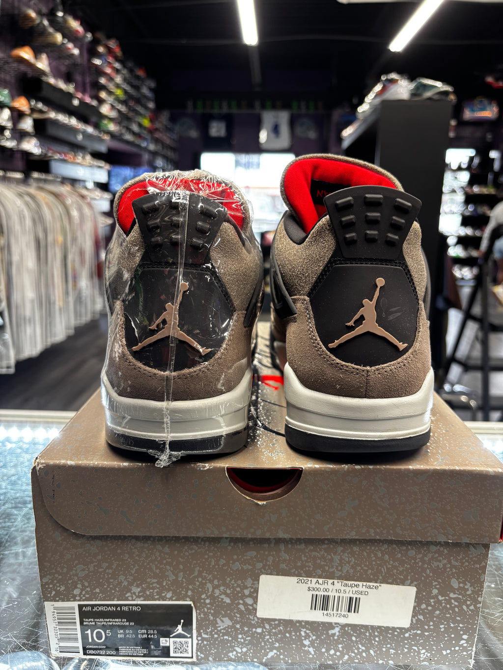 2021 Air Jordan Retro 4 "Taupe Haze"