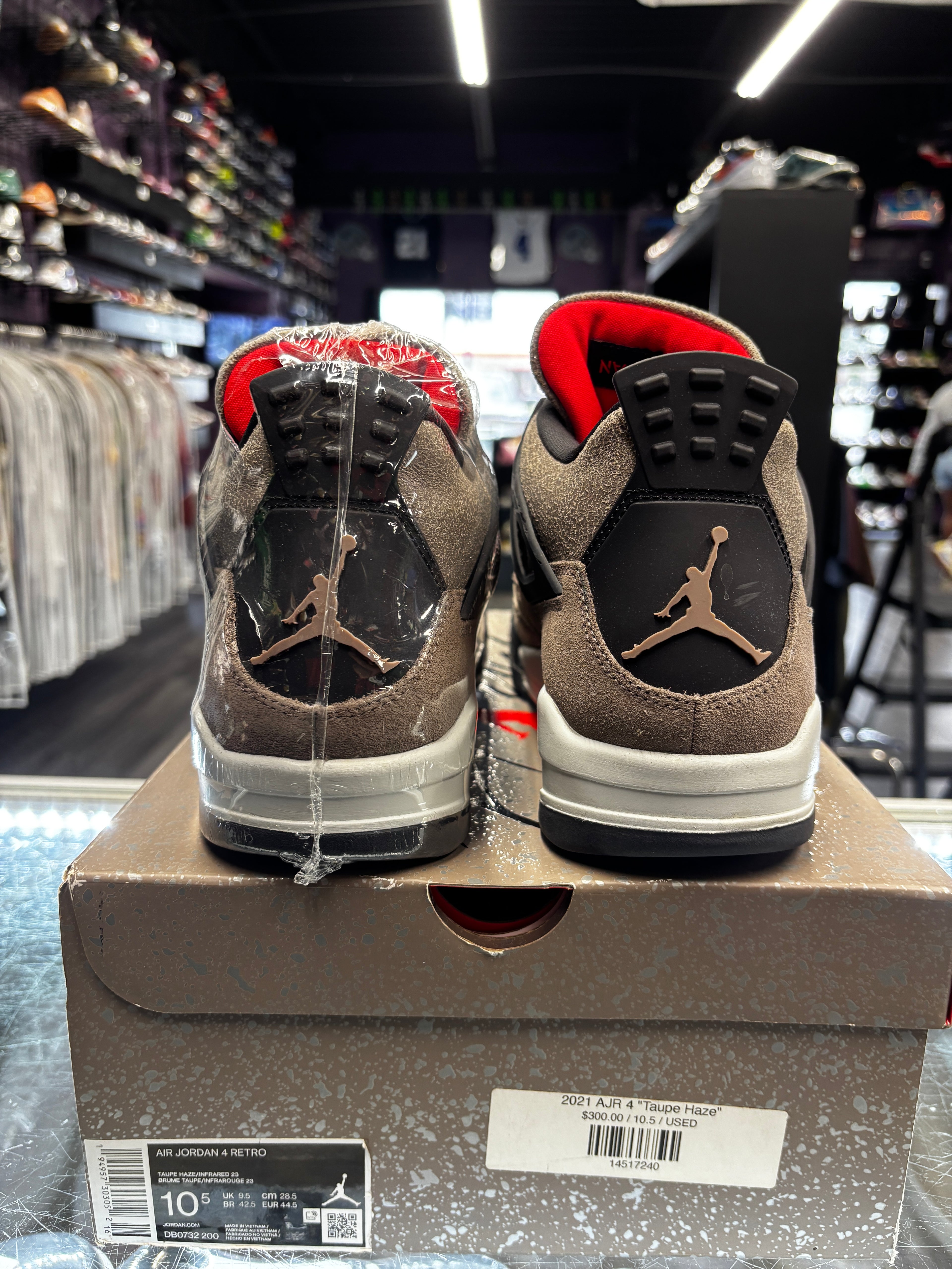 2021 Air Jordan Retro 4 "Taupe Haze"