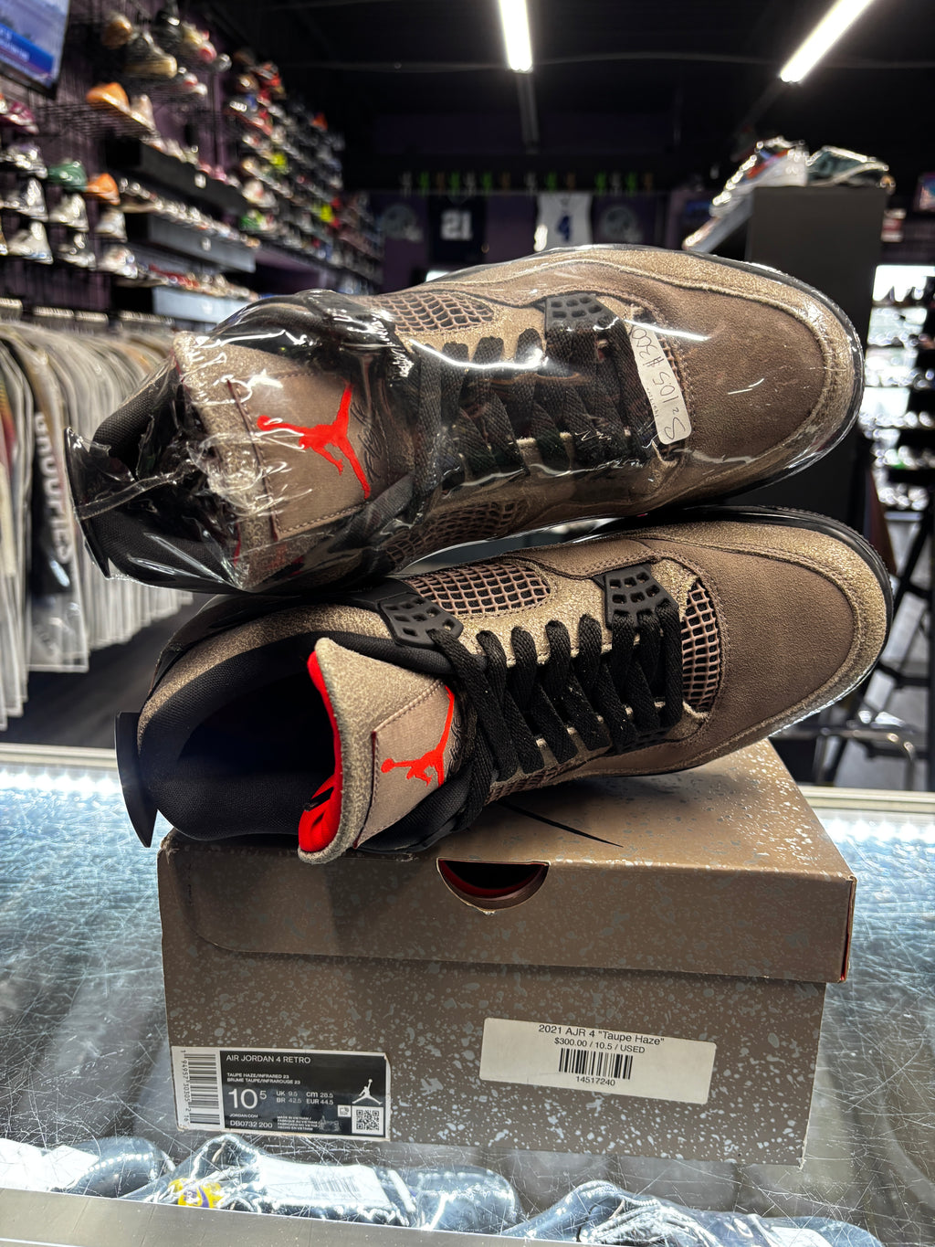 2021 Air Jordan Retro 4 "Taupe Haze"