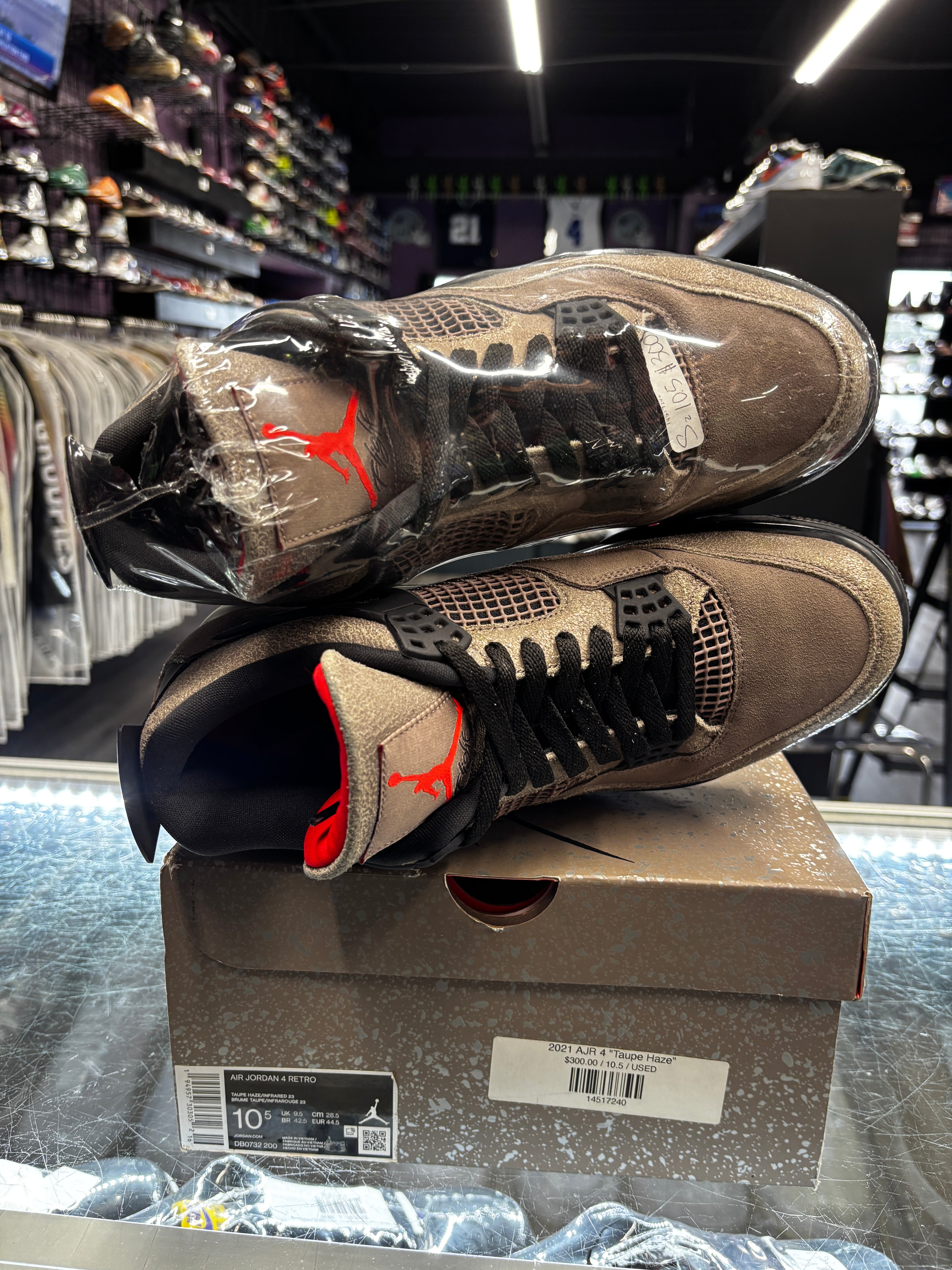 2021 Air Jordan Retro 4 "Taupe Haze"